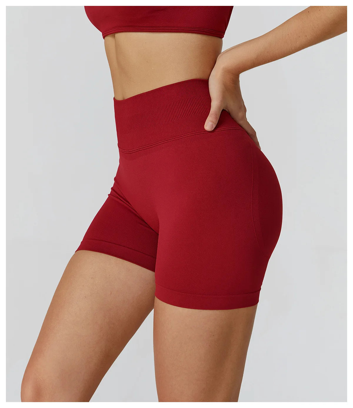 Seamless Running Impact Sports Shorts Women Buttock Lift Gym Leggings Women Cycling Slim Workout Shorts High Waist Yoga Shorts