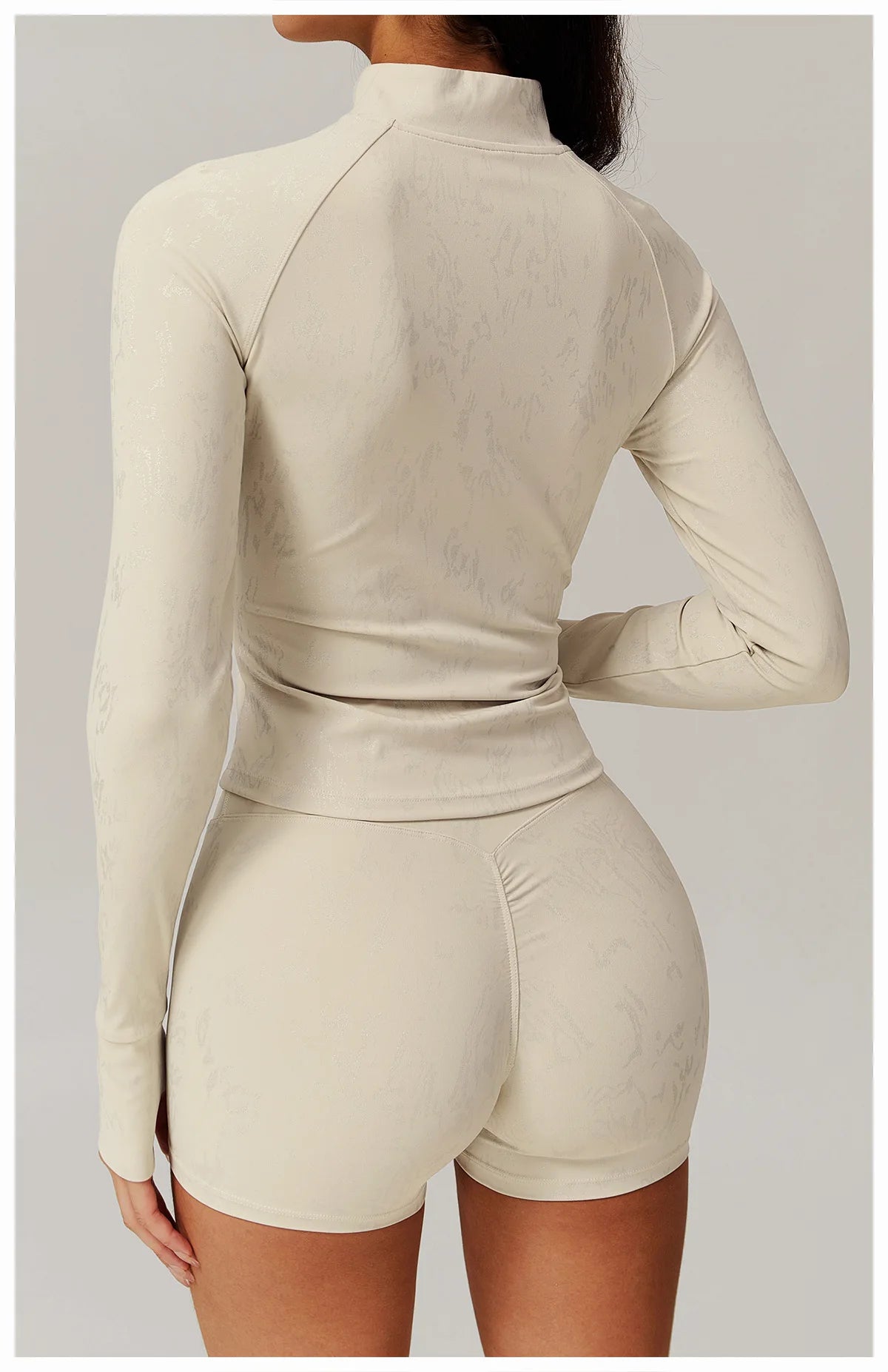 Zipper Jacket Women Yoga T-shirts Crop Tops Solid Sports Top Long Sleeve Running Shirts Sexy Quick Dry Fitness Gym Sport Wear