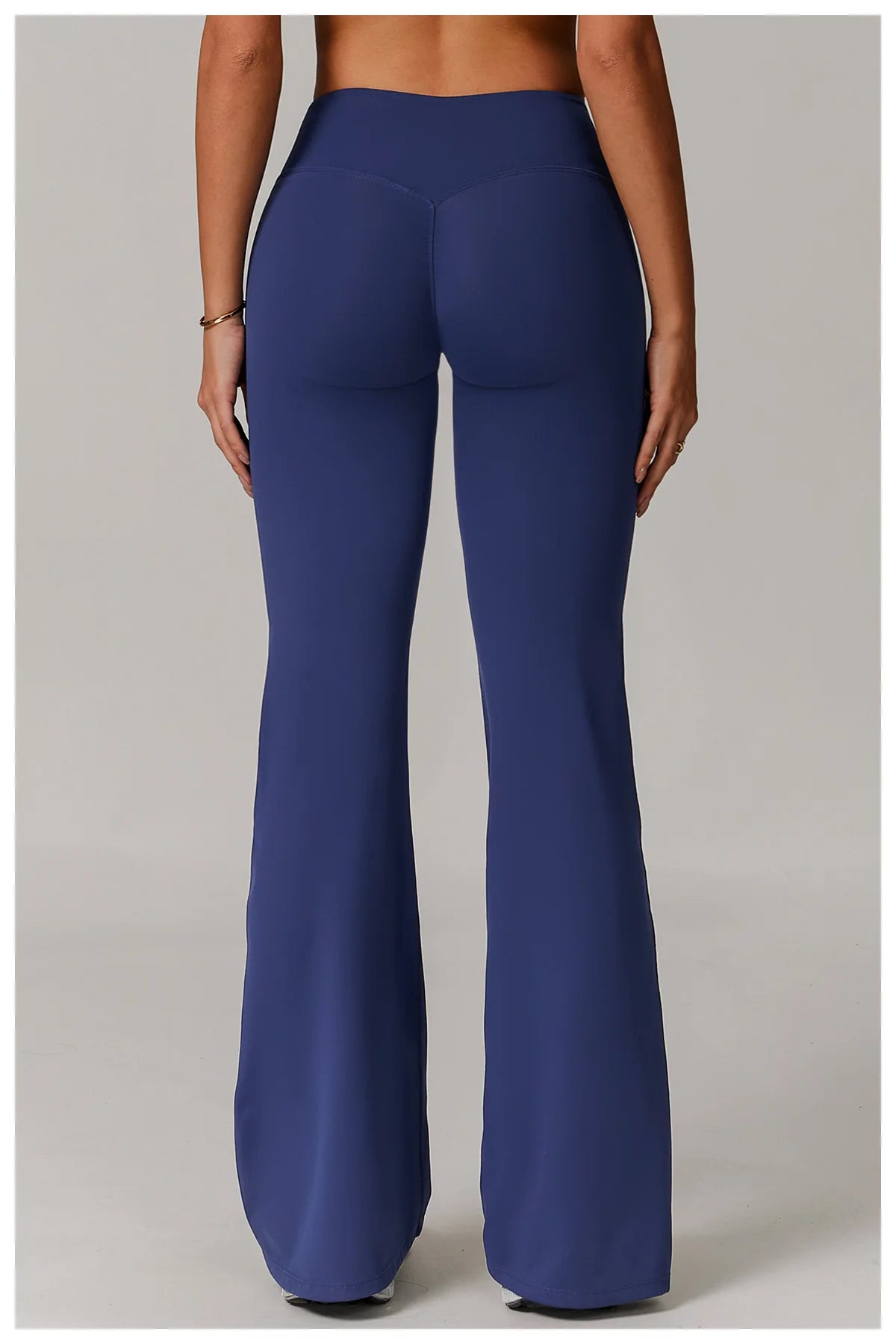 Gym Leggings Women Bell-bottoms Yoga Pants Sexy High Waist Lifting Leggings Pants Women Sports Clothing Fitness Wide Leg Pants