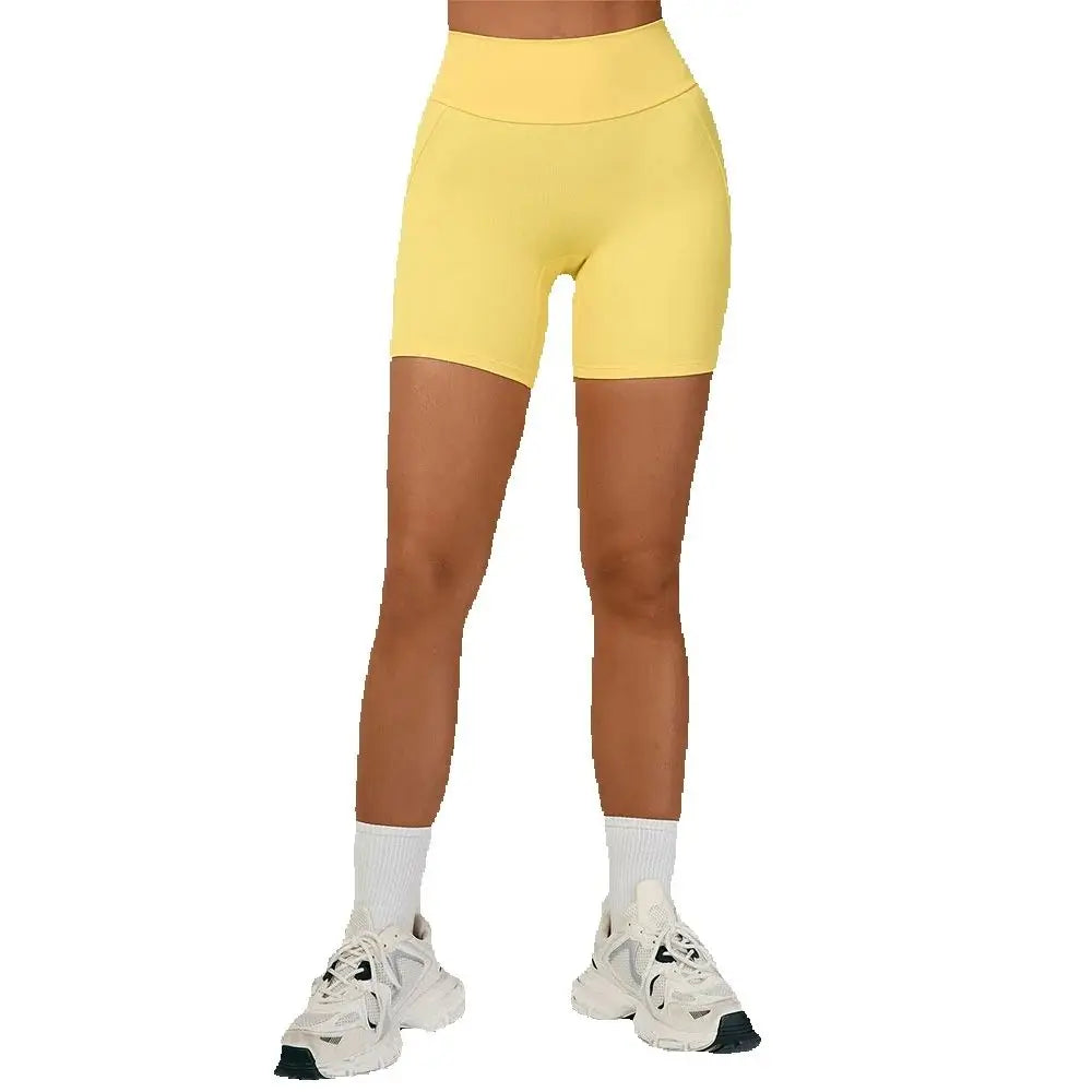 Impact Yoga Shorts Women High Waist Workout Shorts Fitness Yoga Tights Lift Butt Fitness Ladies Gym Running Cycling Short Pants