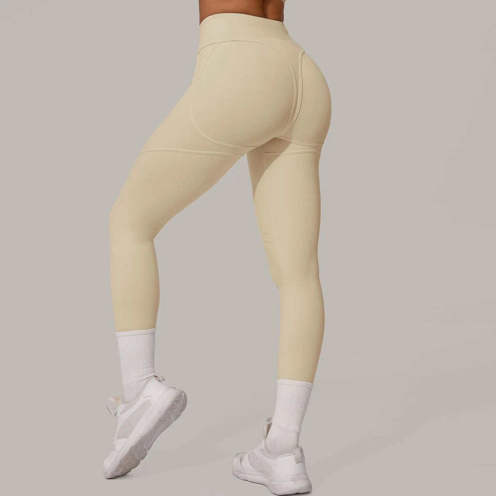 High Waist Yoga Pants Women Yoga Leggings Fitness Leggings Running Cycling Pants Breathable Sports Leggings Workout Gym Clothing