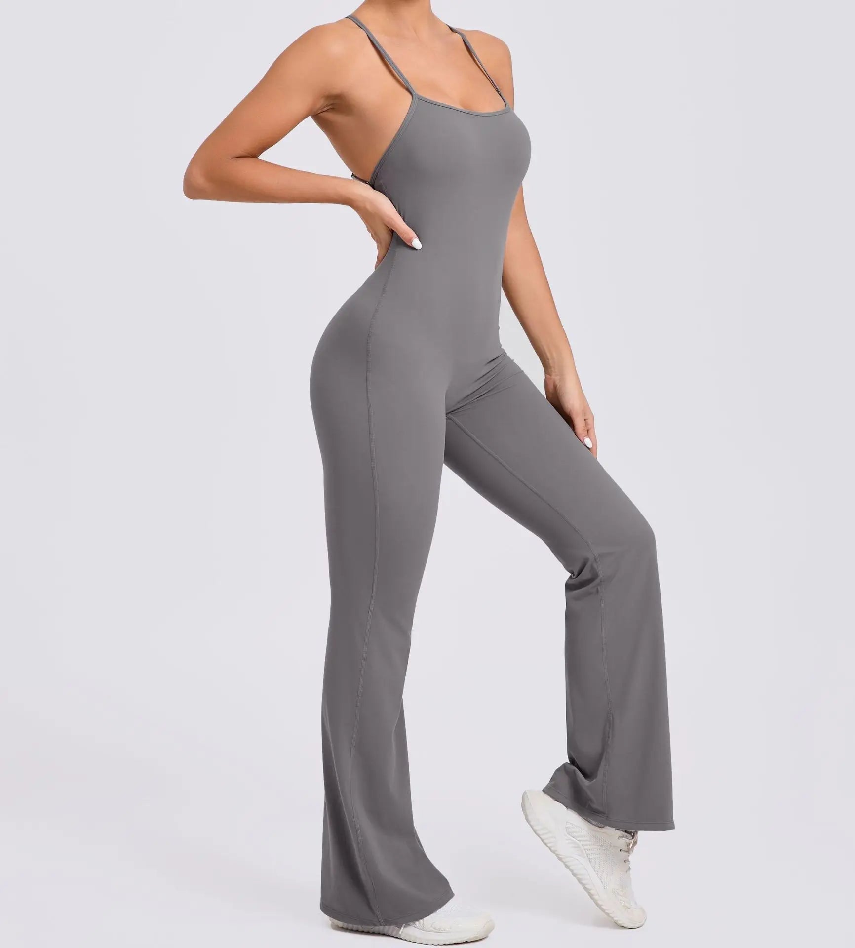 Workout Clothes Women Tracksuit Yoga Set Backless Jumpsuits One Piece Fitness Workout Rompers Sportswear Push Up Gym Set