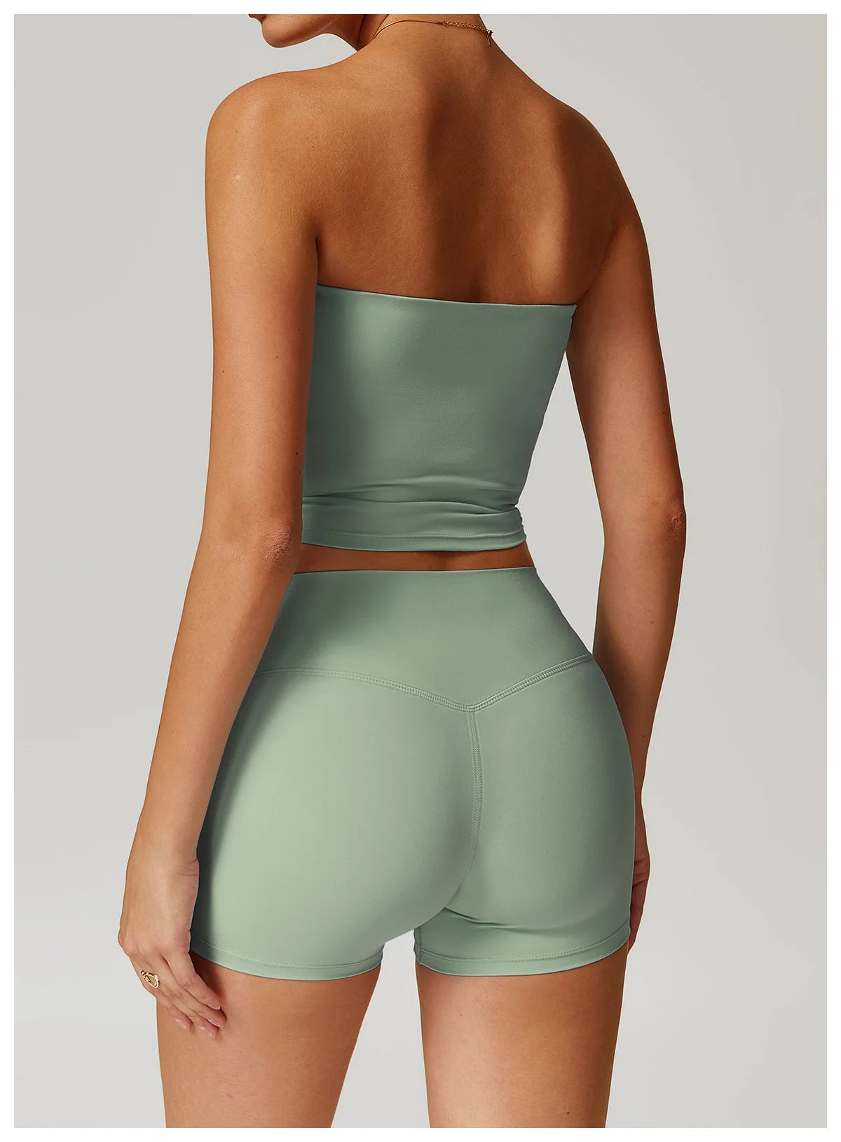New Strapless Yoga Vest for Women Sexy Beautiful Back Sports Bra Shock Resistant Quick Drying Fitness Top for Women Underwear