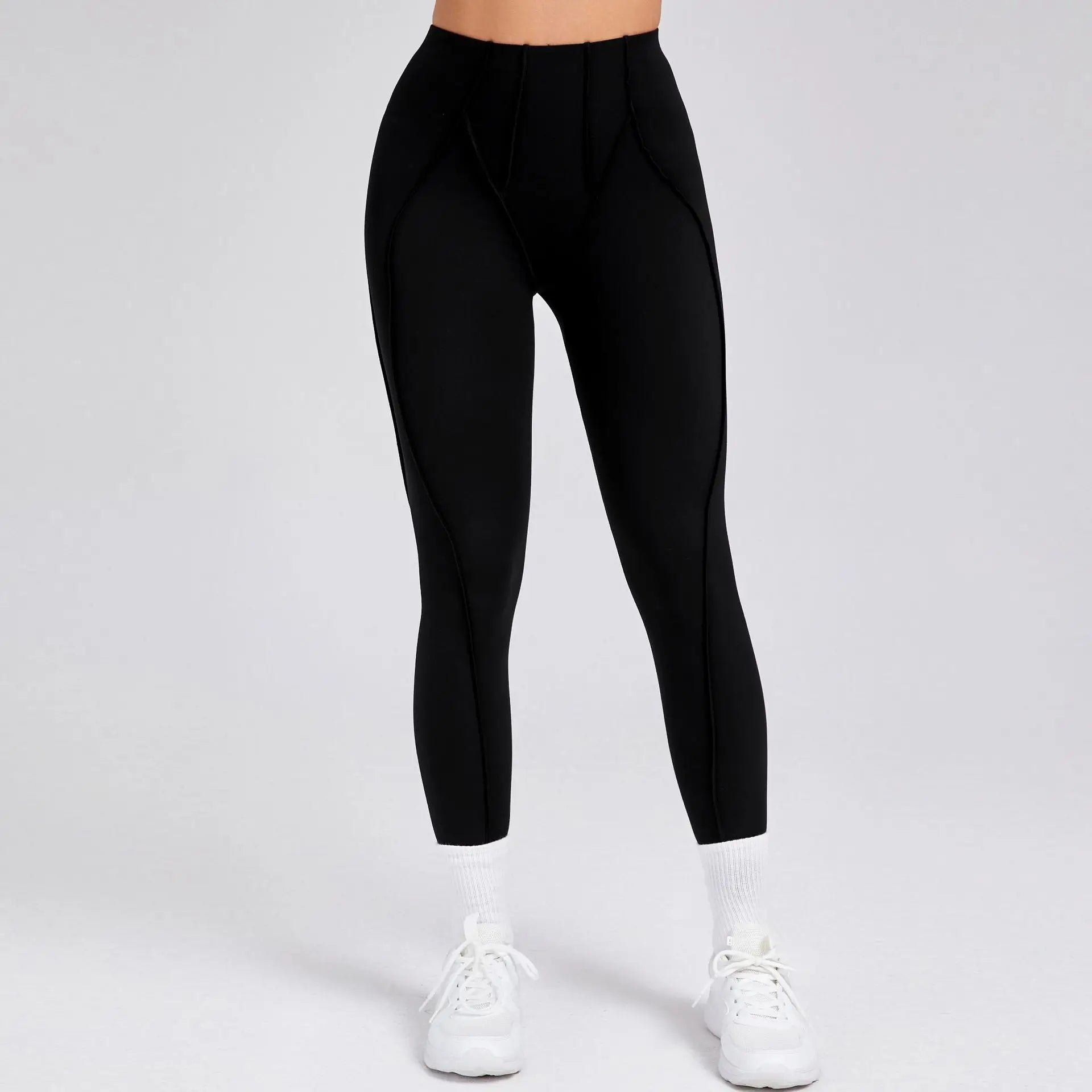 Women Leggings Gym Yoga Pants High Waist Leggings Tights Running Cycling Pants Breathable Sports Seamless Stretchy Yoga Pants