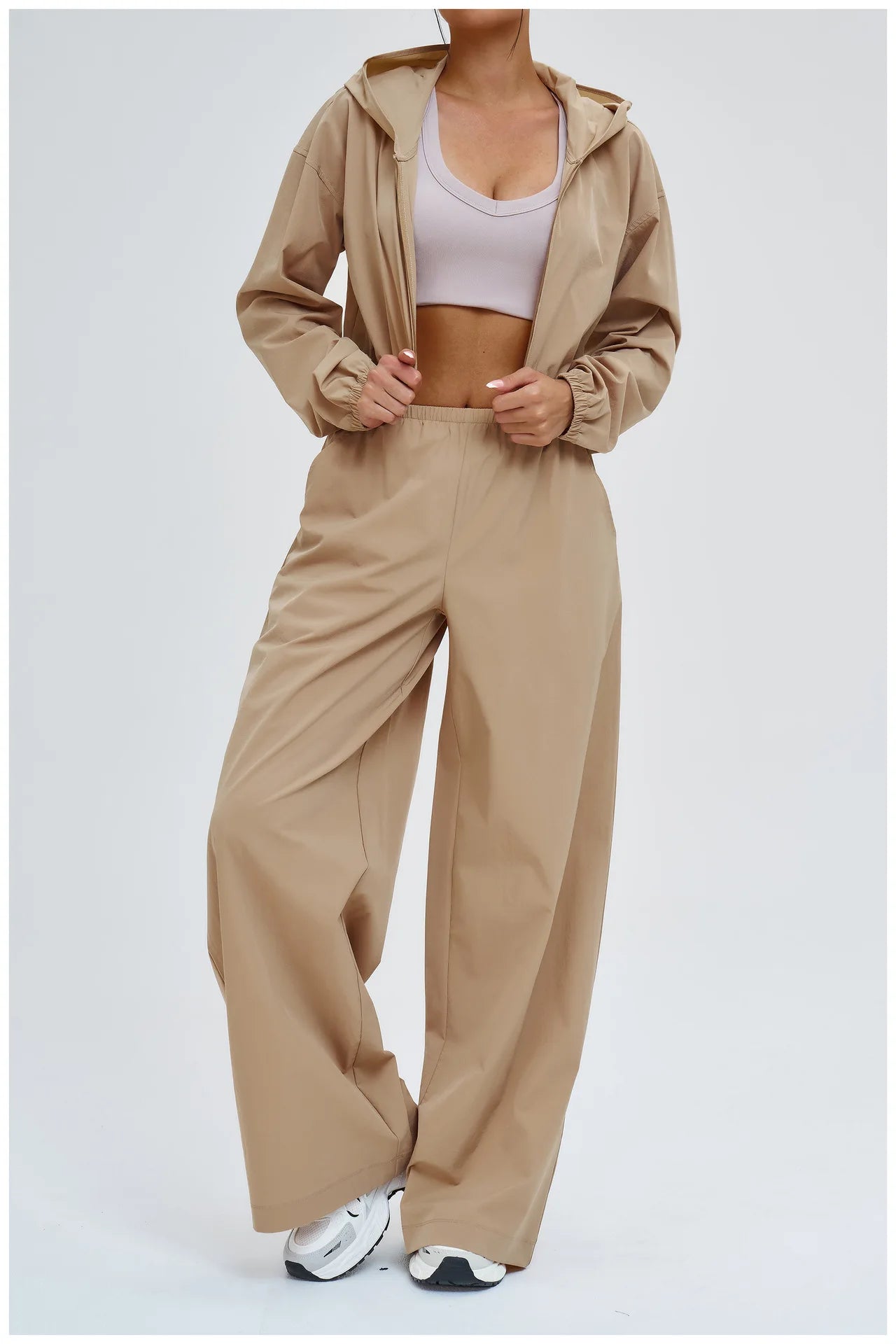 Yoga Pants For Women Sun Protection Sports Pants Loose Wide Leg Pocket Sports Pants Outdoor Cycling Hiking Casual Pants Women