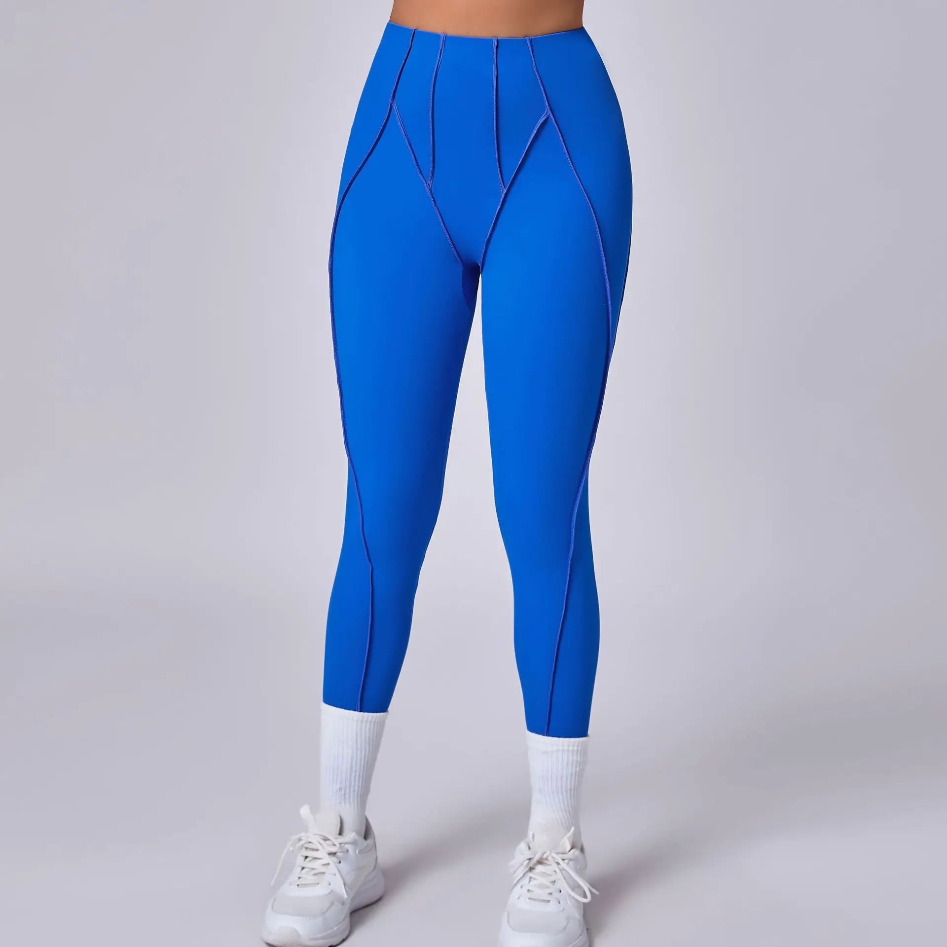 Women Leggings Gym Yoga Pants High Waist Leggings Tights Running Cycling Pants Breathable Sports Seamless Stretchy Yoga Pants