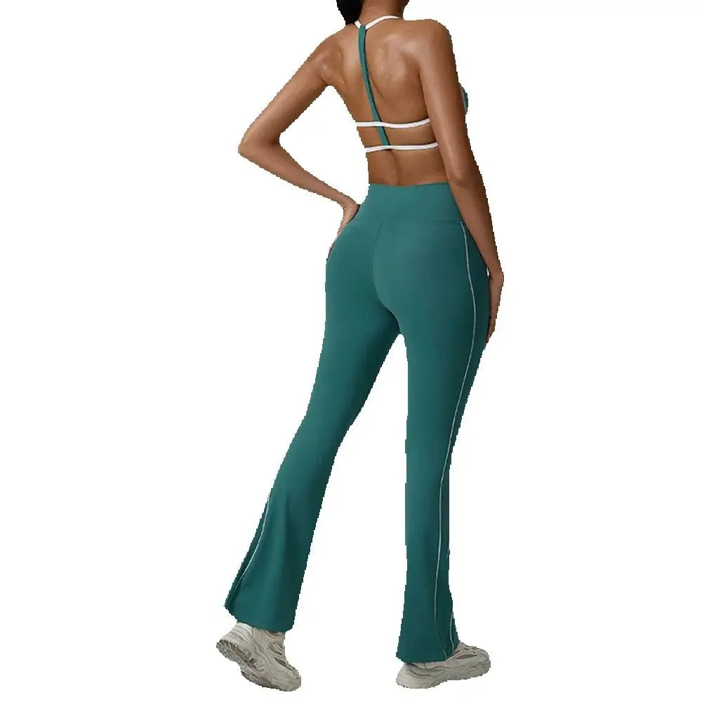 Workout Clothes Women's Tracksuit 2PCS Yoga Set Sportswear Gym Clothing High Waist Leggings Sportswear Fitness Sports Bra