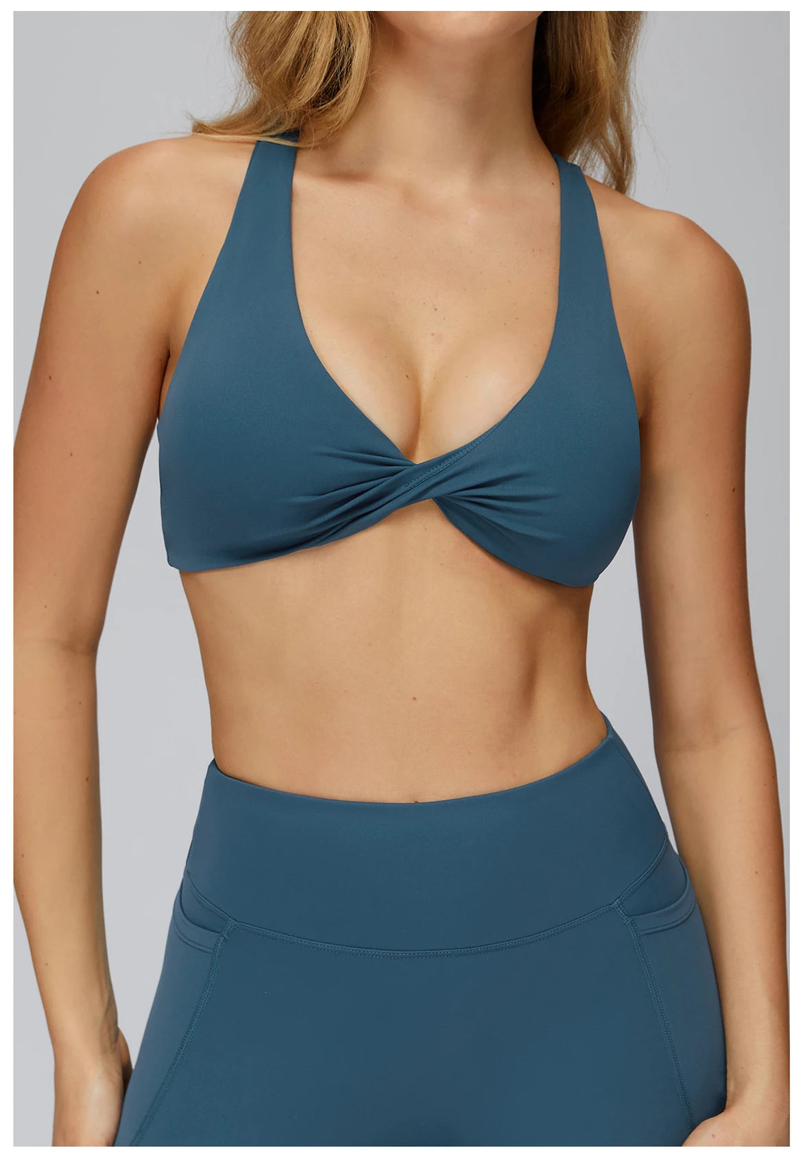 High Intensity Sports Underwear Women Shockproof Sagging Resistant Yoga Vest Fitness Bra Integrated Professional Running Gym Top