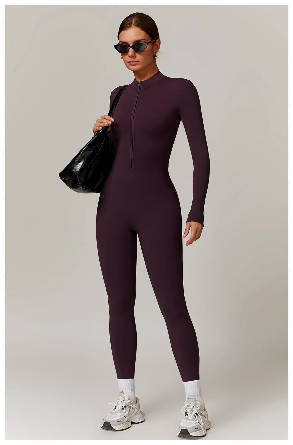 Winter Zipper Workout Jumpsuit Sports Overalls Women Gym Clothing Running Fitness Suit Gym Tracksuit Push Up Sportswear Yoga Set