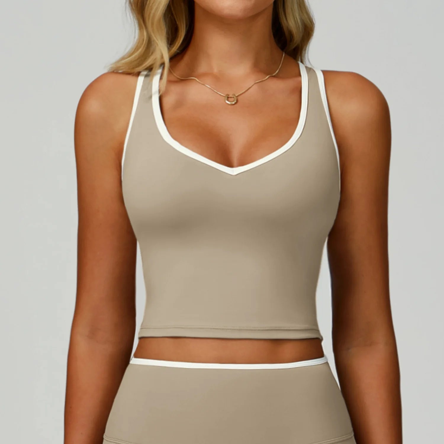 Running Sports Bra Women Underwear High Support Open Back Yoga Bra Breathable Fitness Pilates Tank Workout Top Removable Pads