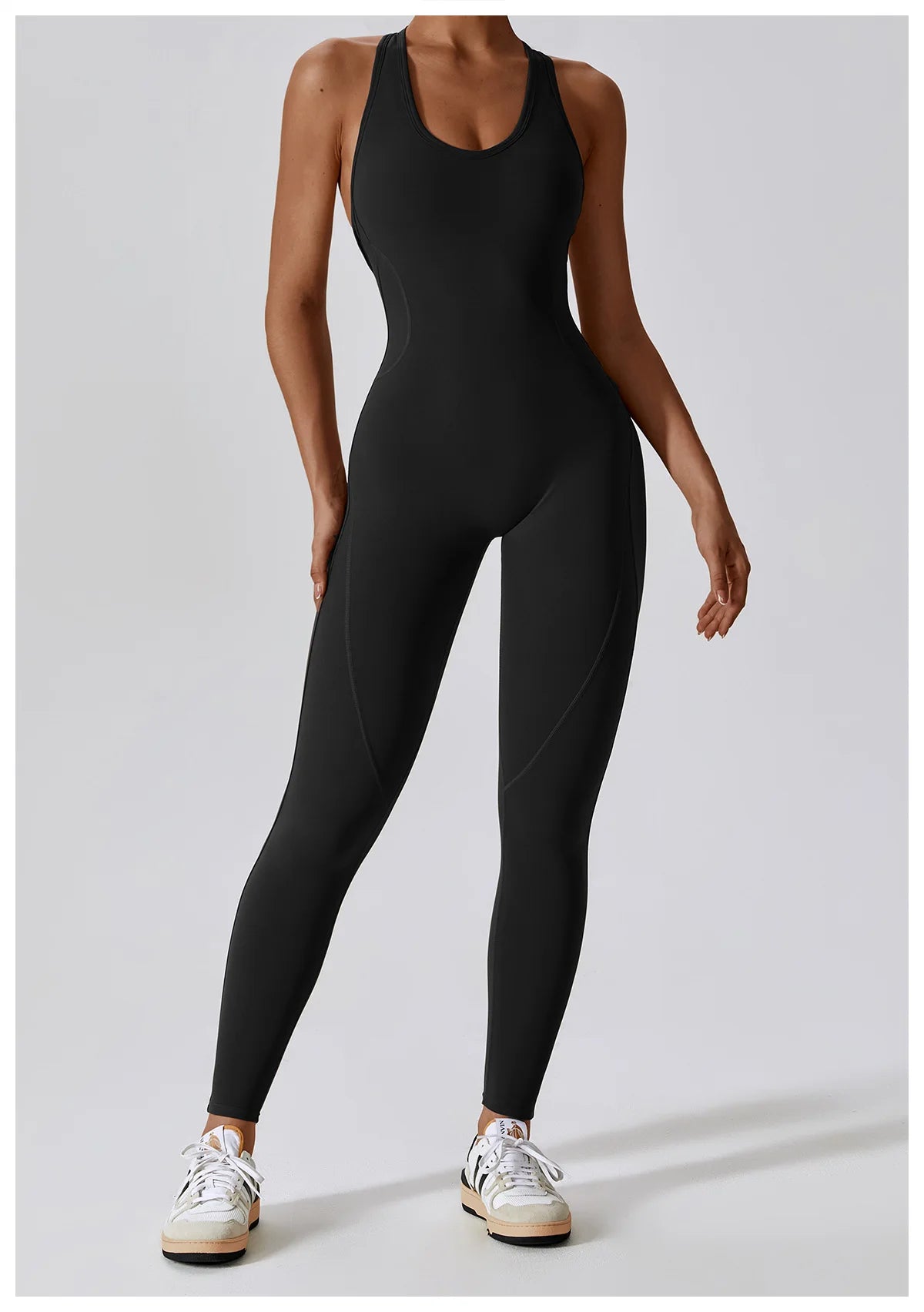 Gym Clothes Jumpsuit Backless Fitness Set Bodysuit Siamese Sportswear Women Romper Buttery-Soft One-Piece Playsuit Yoga Suit