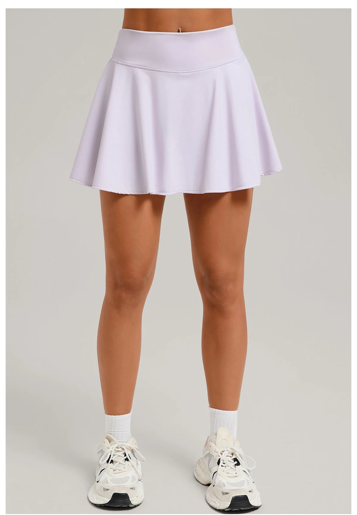 High Waisted Tennis Mini Skirt Women's Tennis Yoga Golf Sports Belt Safety Pants Pocket Comfortable and Breathable Sports Skirt