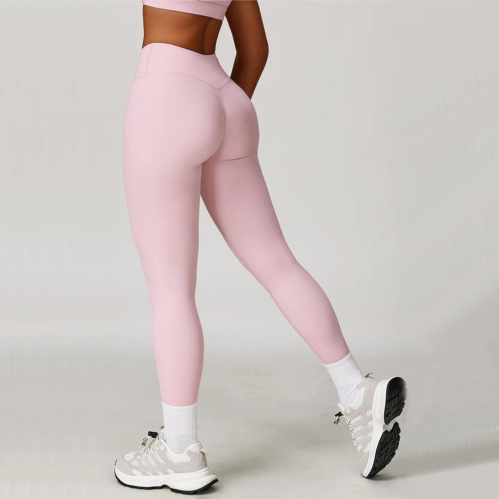 High Waist Yoga Leggings Women Push Up Sport Leggings Fitness Tight Running Yoga Pants Highly Elastic Gym leggings Workout