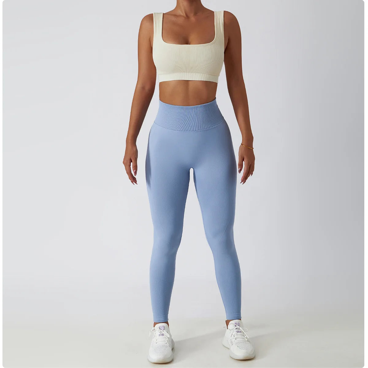 Seamless Leggings Women High Waist Yoga Pants Scrunch Butt Gym Push-up Legging Booty Yoga Leggings Sports Fitness Workout Tights