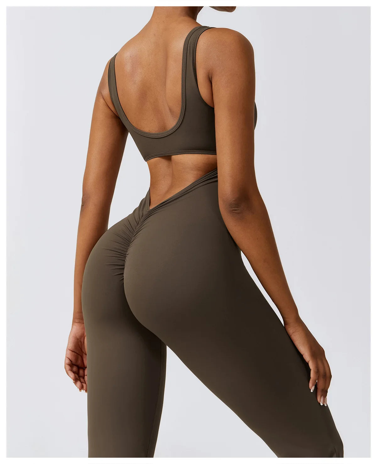 Women Tracksuit Sexy Jumpsuits Yoga Suit One-Piece Sport Fitness Workout Set Stretch Bodysuit Gym Clothes Push Up Sportswear