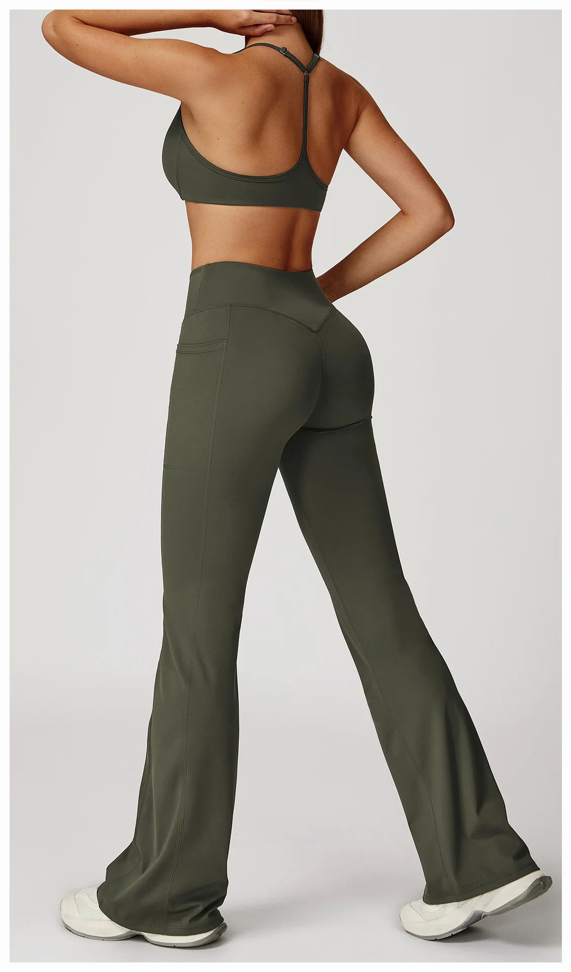 Women Tracksuit Yoga Set 2PCS Gym Workout Clothes for Female Push Up Bra High Waist Leggings Sexy Fitness Sportswear Sports Suit