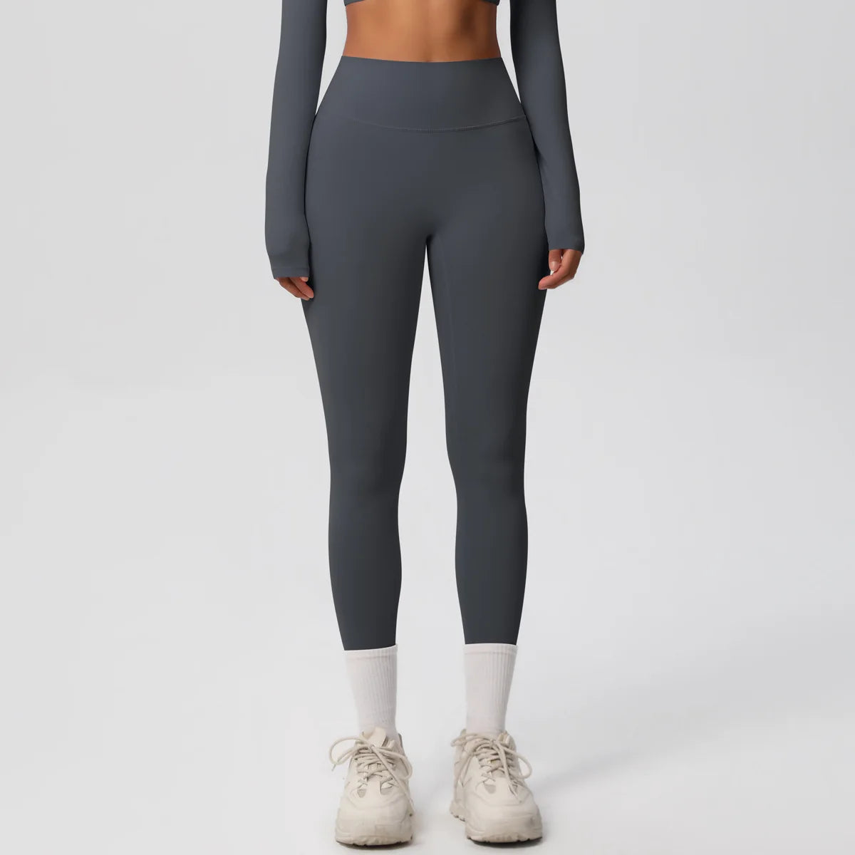 Leggings Female High Elastic Seamless Tights High Waist Butt Lift Sexy Fitness Pants Knit Slim Gym Running Yoga Leggings