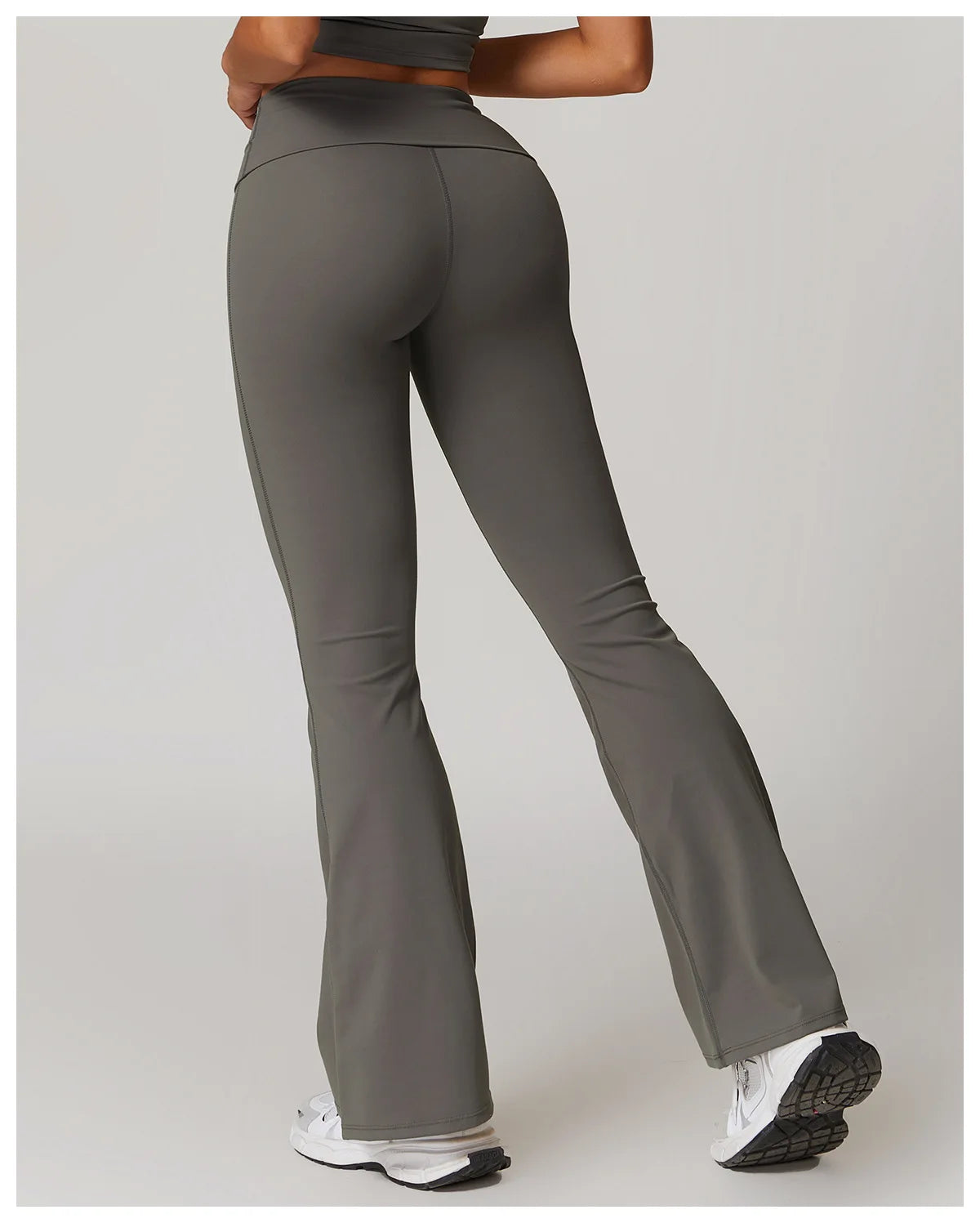Yoga Pants Gym Leggings Women Bell-bottoms High Waist Push Up Sport Tights Running Cycling Fitness Workout Leggings Gym Clothing
