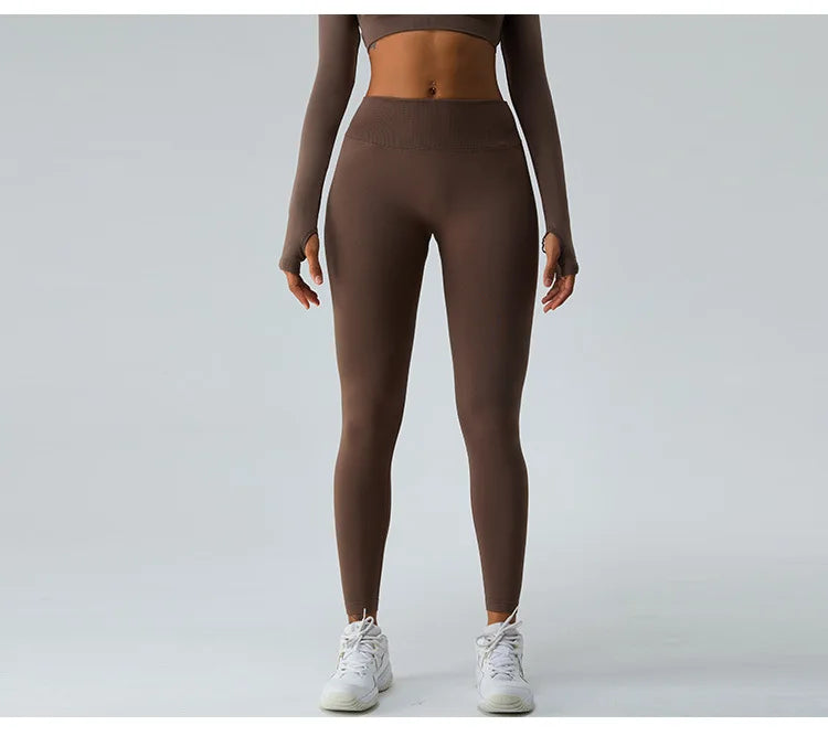 Seamless Push Up Sport Back V Butt Scrunch Leggings Women Workout Gym Clothing Women Training Tights Fitness Yoga Pants Leggings