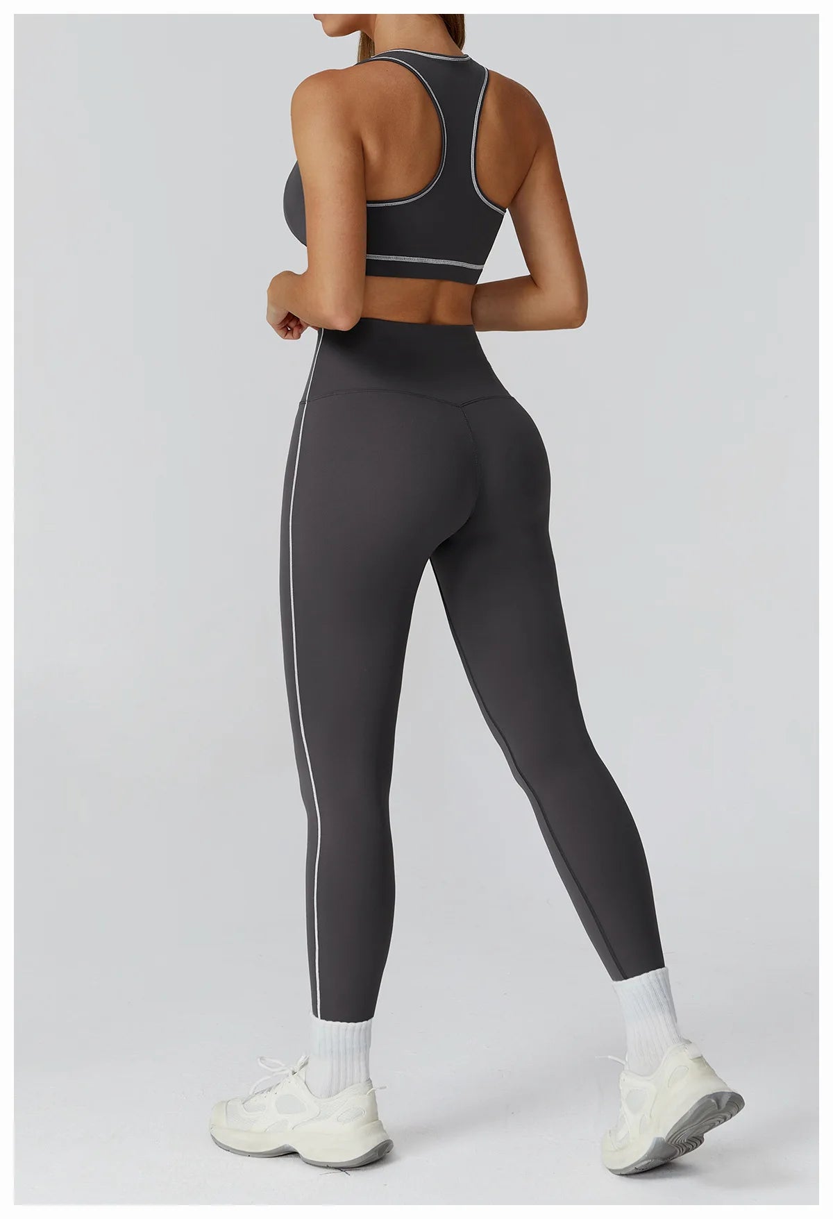 Fitness Top Women Breathable Sports Bra Anti-Sweat Yoga Bra Shockproof Crop Top Push Up High Strength Sport Bra Gym Workout Top
