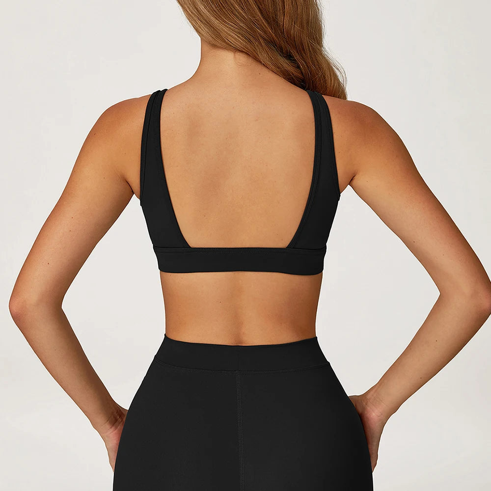 Sports Bra Top Push Up Fitness Yoga Bra Women Underwear Sport Tops For Women Breathable Running Vest Bralette Gym Wear Female