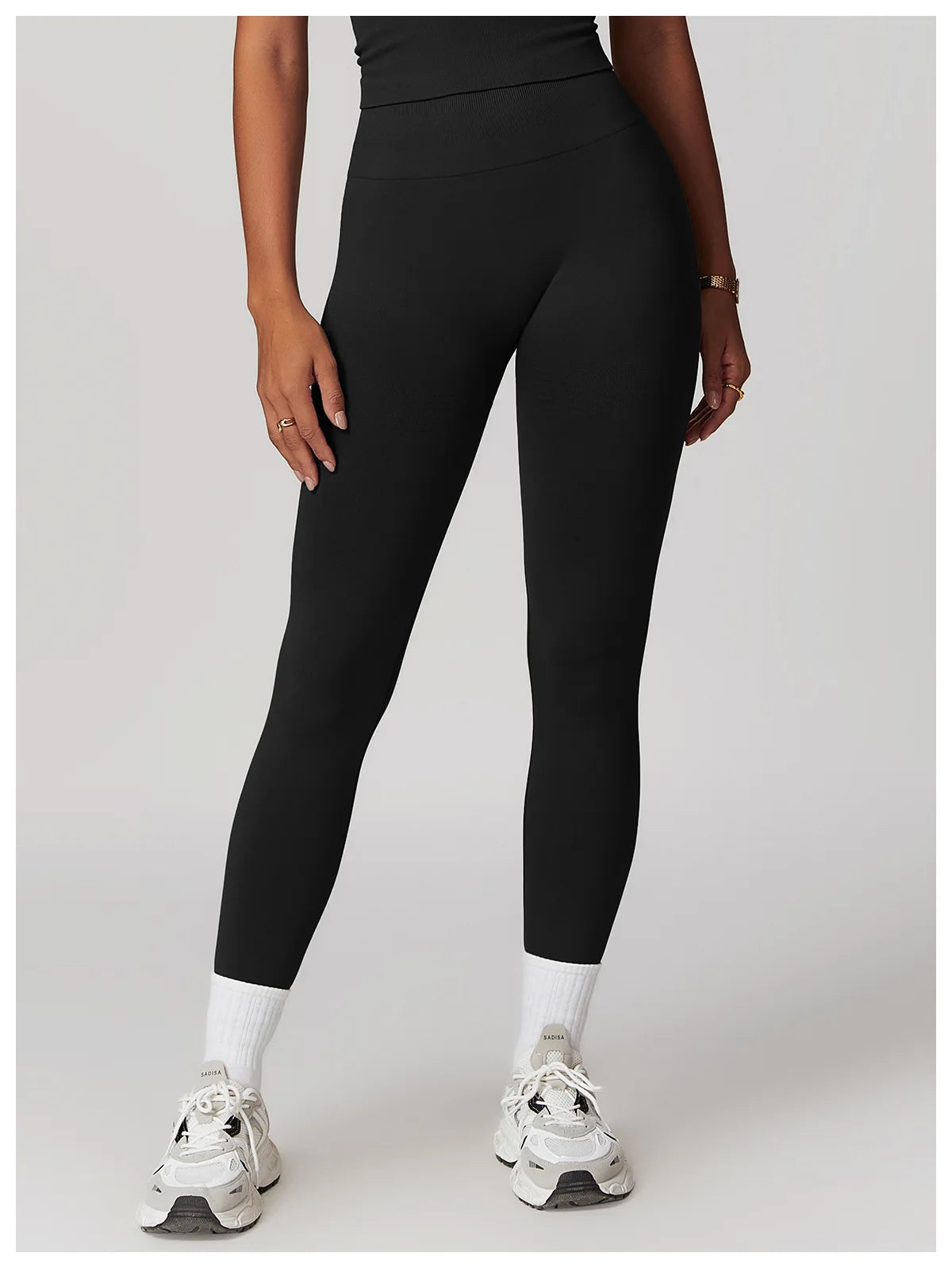 High Waist Seamless Leggings Women Fitness Running Yoga Pants Ribbed Leggings Energy Gym Tights Leggings Casual Workout Leggings