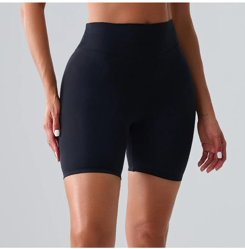 Sports Short Women Yoga Shorts High Waist Breathable Soft Fitness Tight Women Yoga Legging Shorts Cycling Athletic Gym Shorts