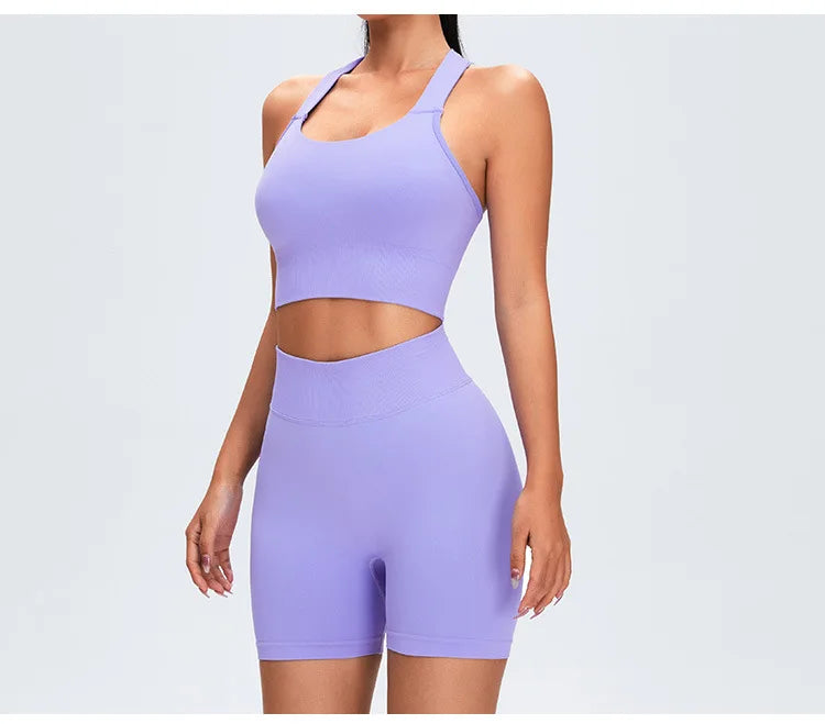 High Waist Seamless Shorts Women Scrunch Butt Yoga Shorts Push Up Gym Shorts Athletic Booty Fitness Workout Short Women Clothing