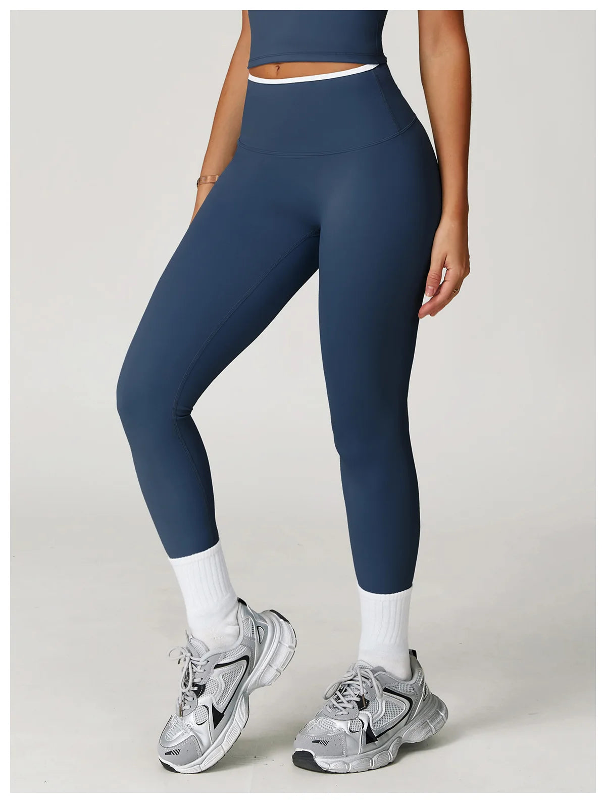 Yoga Leggings Women Impact Fitness Leggings Running Cycling Pants Breathable Sports Leggings High Waist Workout Gym Clothing