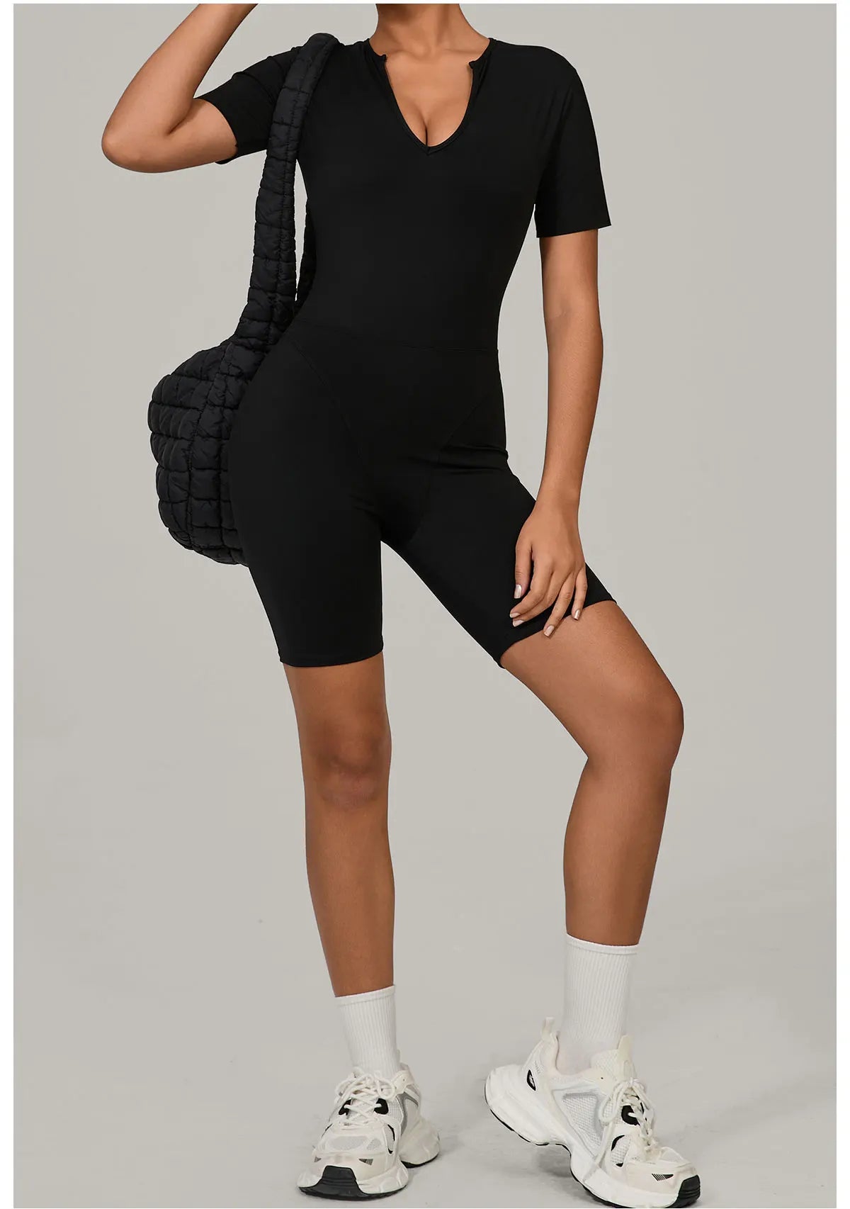 Summer Jumpsuits Short Sleeve Yoga Bodysuit Women Yoga Set Gym Tracksuit Push-up Rompers Workout Clothes Dance Fitness Bodysuit