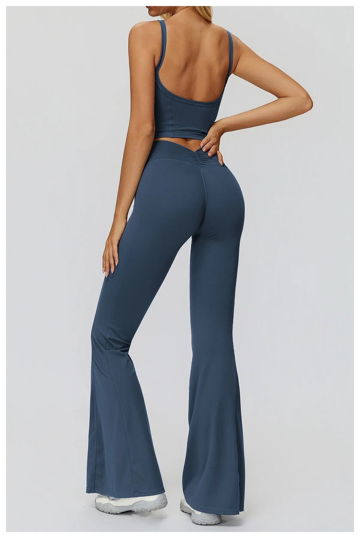 Yoga Suit 2PCS Women Tracksuit Sports Bra High Waist Legging Gym Set Fitness Outfit Running Workout Clothes Push Up Sportswear