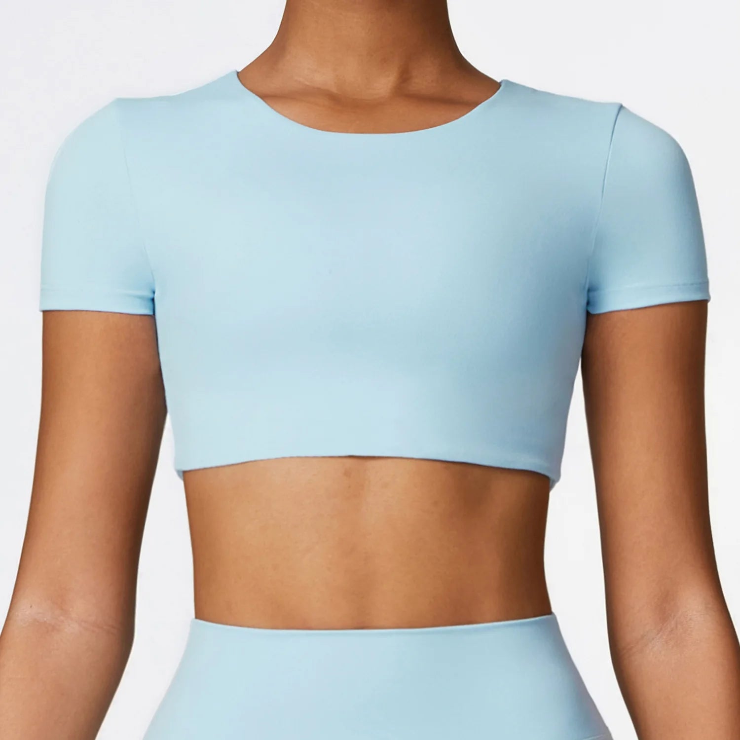 Yoga Top Women Sport T Shirts Push Up Fitness Clothes Short Sleeve Yoga Shirt Gym Top Running Active Wear Sport Top Femme Tights