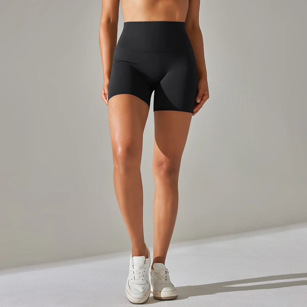 Seamless Yoga Shorts Women Fitness Shorts Running Cycling Shorts Breathable Sports Leggings High Waist Summer Workout Gym Shorts