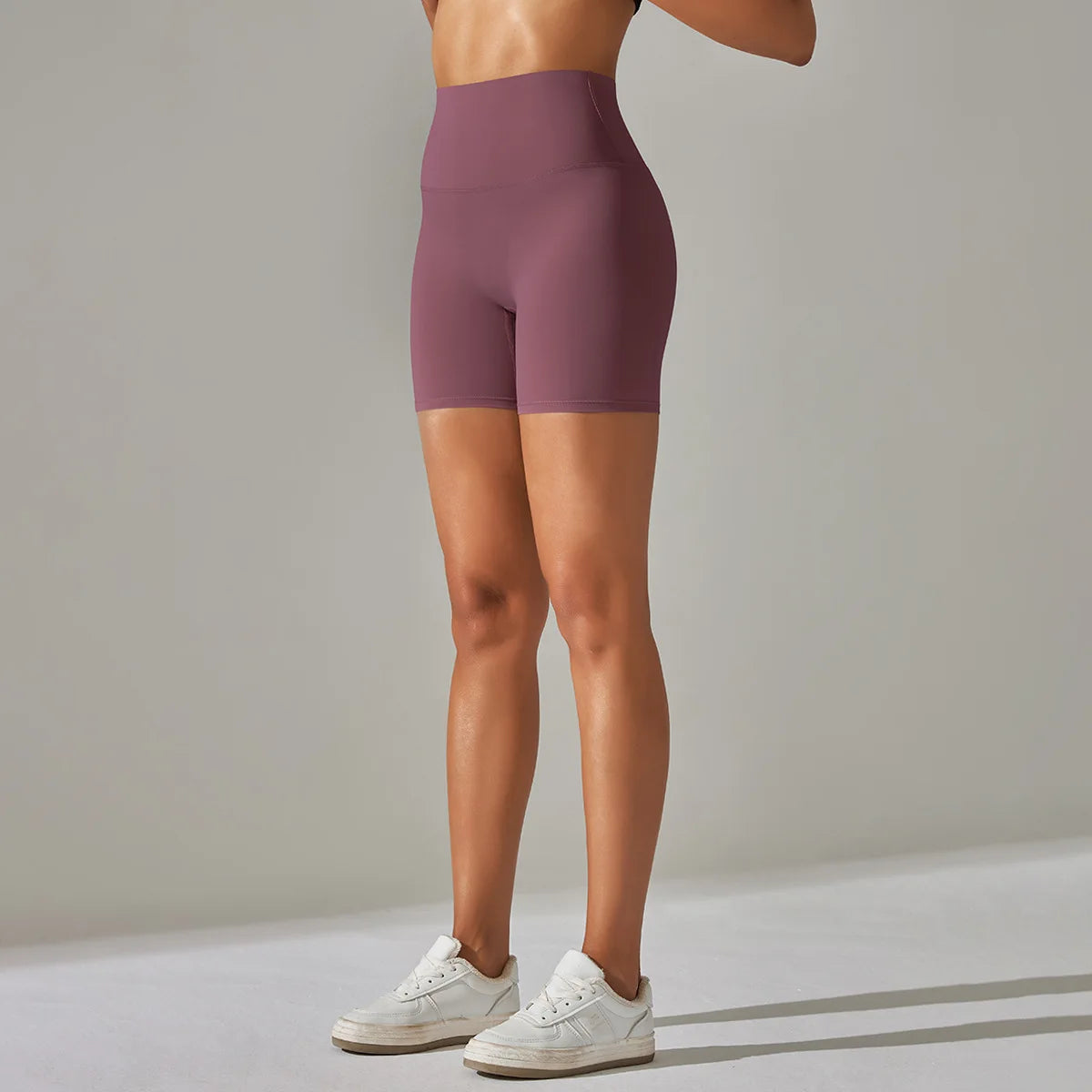 Seamless Yoga Shorts Women Fitness Shorts Running Cycling Shorts Breathable Sports Leggings High Waist Summer Workout Gym Shorts