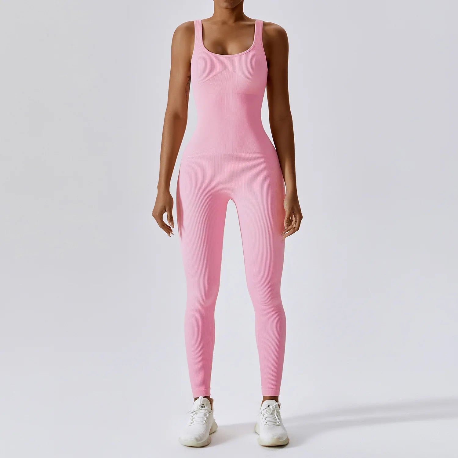 Women's Tracksuit Seamless Yoga Set Yoga Jumpsuits One Piece Workout Rompers Sportswear Gym Set Workout Clothes Women Bodysuit