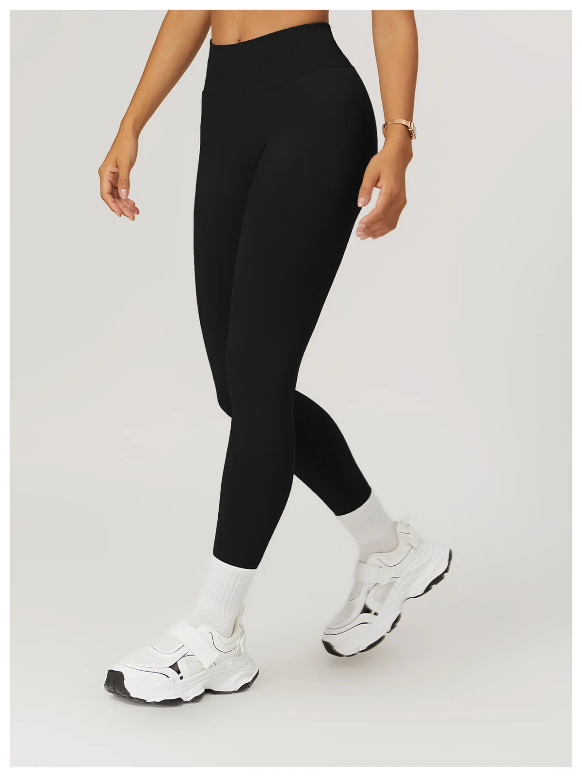 Seamless Fitness Leggings Women Sport High Waist Elastic Ribbed Yoga Leggings Gym Jogging Quick Dry Push Up Slim Pants Female
