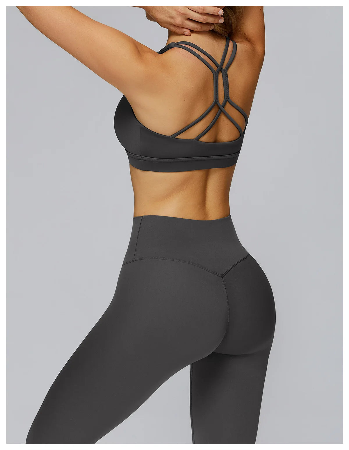 2PCS Yoga Suit Women Tracksuit Sports Bra High Waist Leggings Shorts Outfit Gym Set Fitness Workout Clothes Running Sportswear
