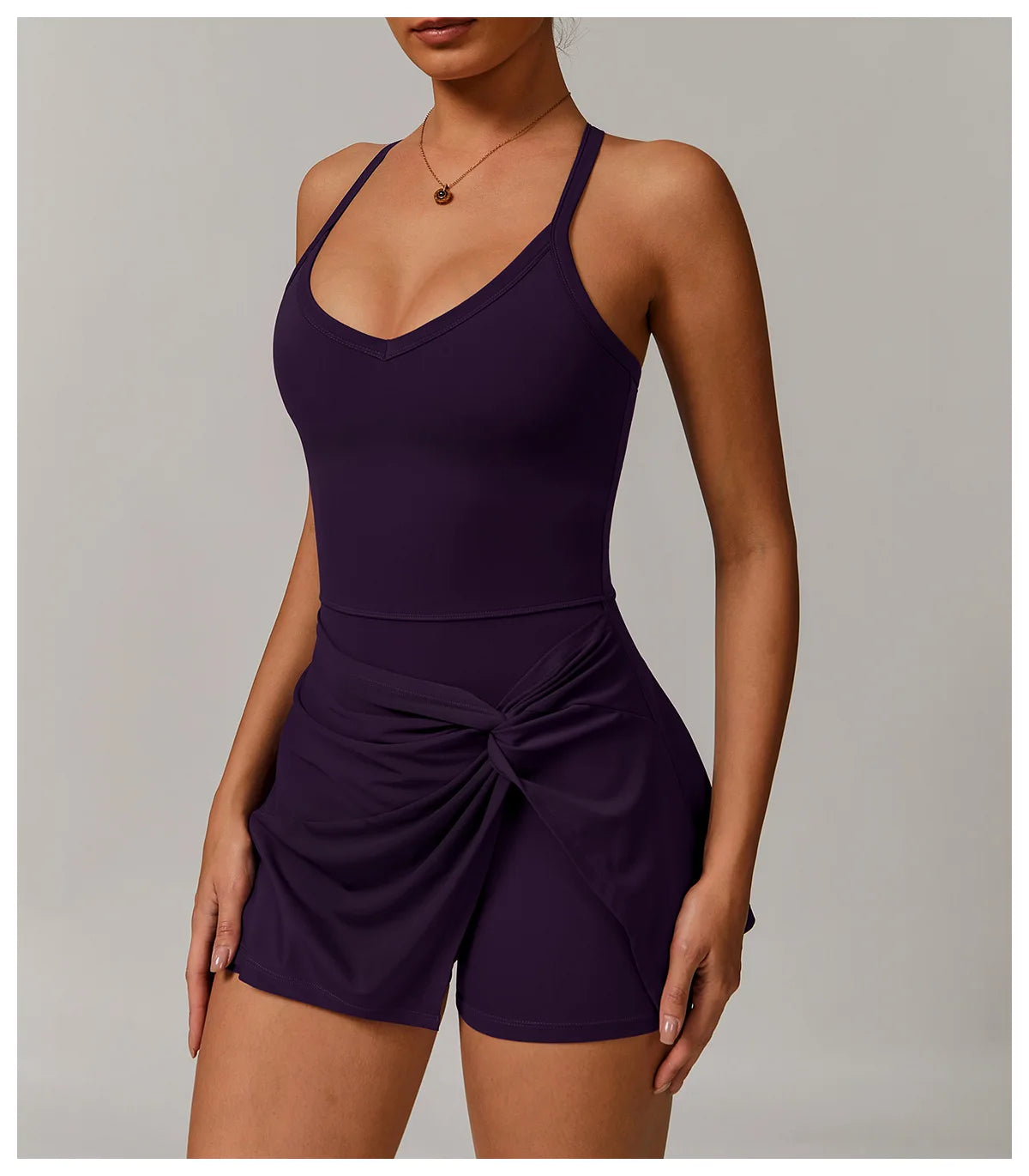 Yoga Boilersuit Sleeveless Women's Sportswear Gym Jumpsuits Workout Clothes High-intensity Fitness One-piece Skin-tight Garment