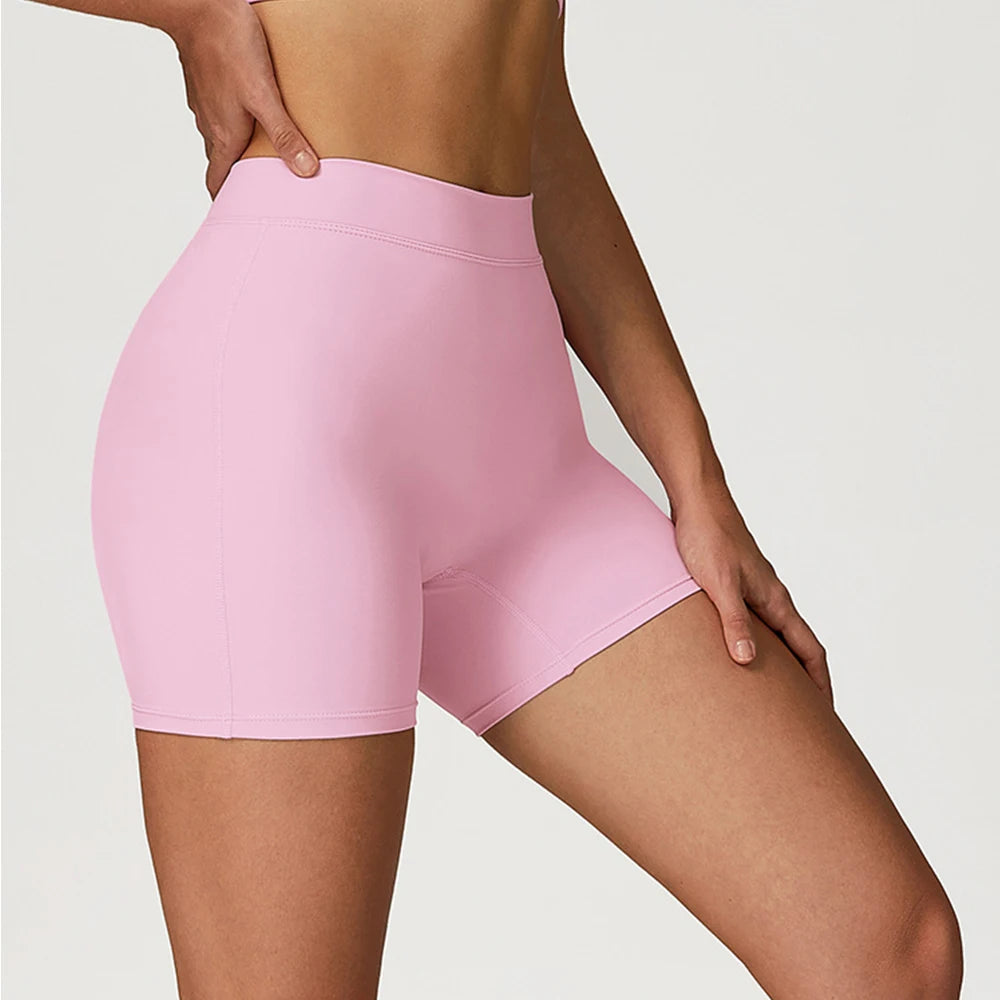 Impact Running Sports Shorts Women Buttock Lift Gym Leggings Women Cycling Slim Fit Workout Shorts High Waist Yoga Shorts Tights