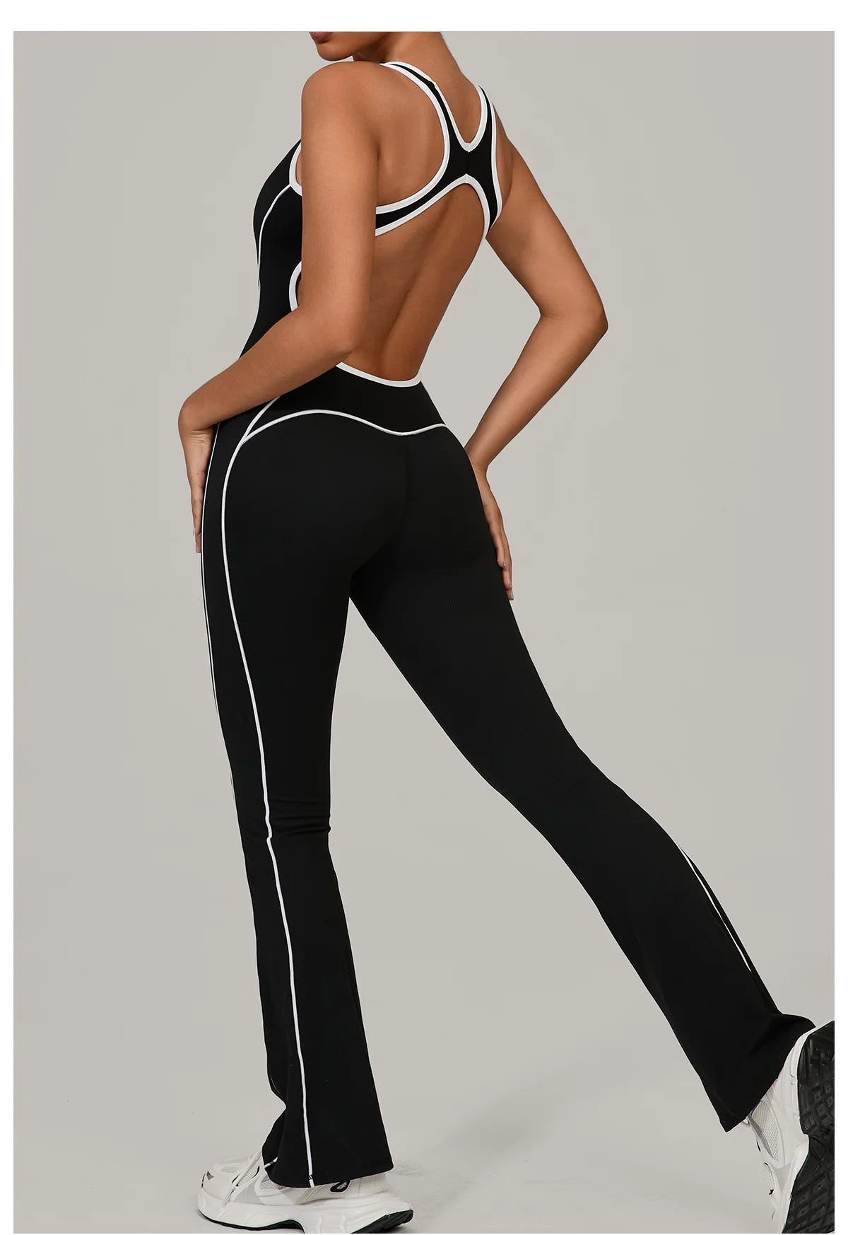 Gym Jumpsuit Women's Rompers Fitness Suit Running Sports Overalls for Woman Tracksuit Yoga Clothing Scrunch Workout Sportswear
