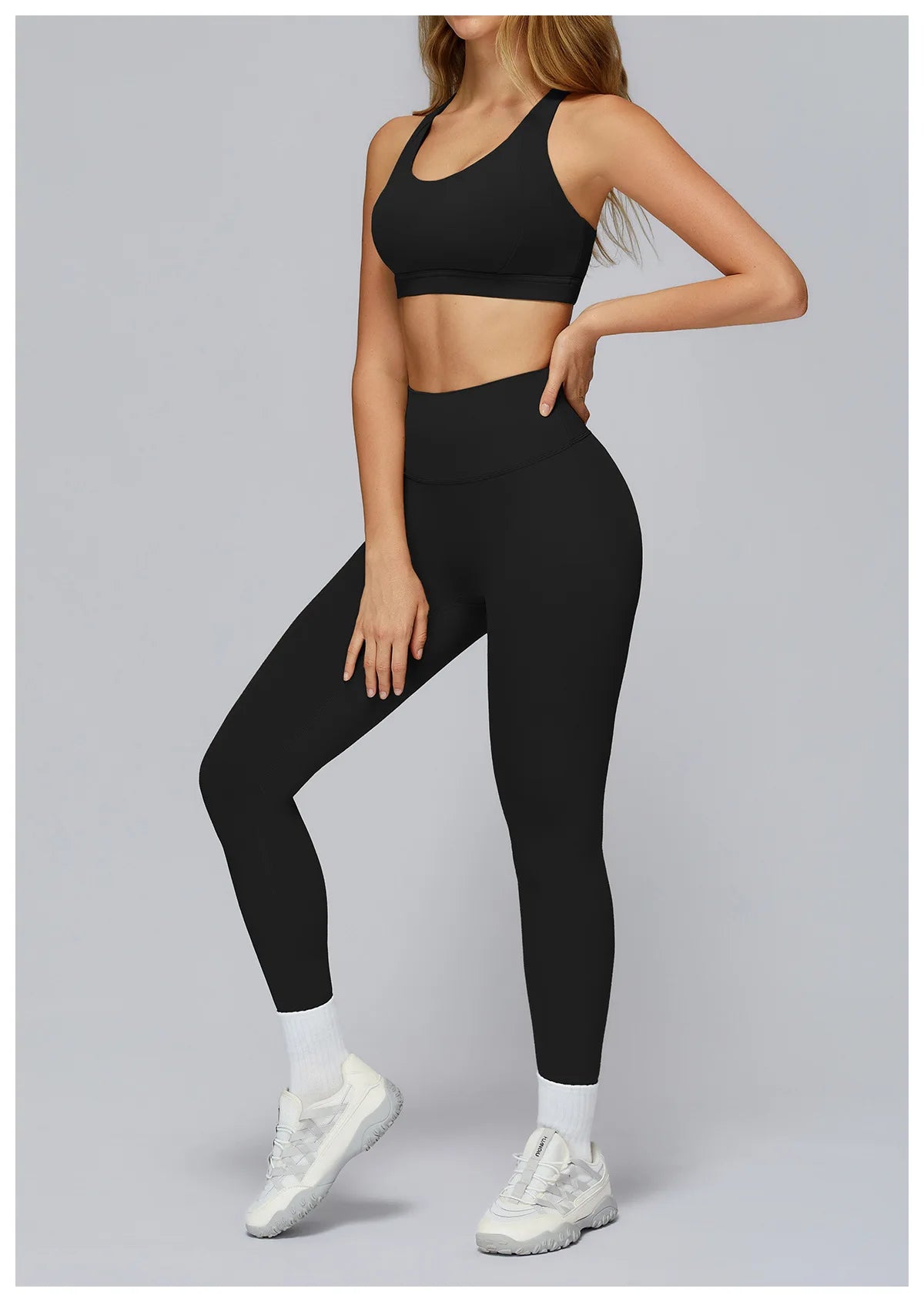 2PCS Yoga Suit Women Tracksuit Sports Bra High Waist Leggings Shorts Outfit Gym Set Fitness Workout Clothes Running Sportswear