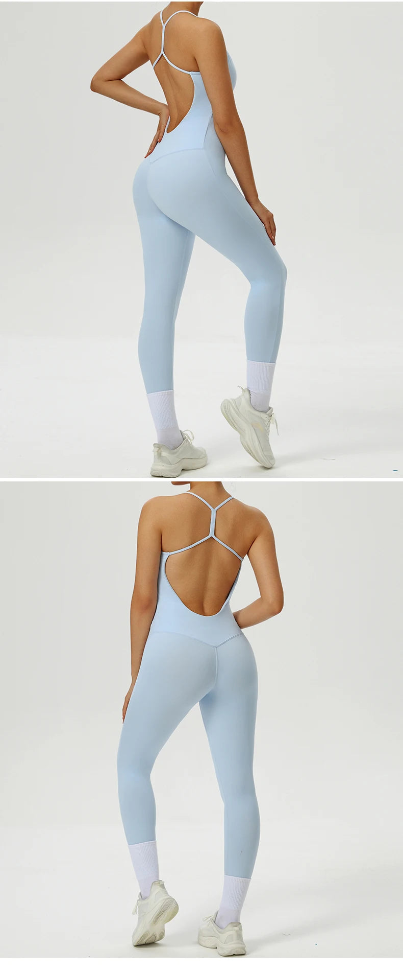 Yoga Overalls Women Tracksuit Yoga Set Jumpsuits Ribbed One Piece Fitness Rompers Sleeveless Sportswear Gym Set Workout Clothes