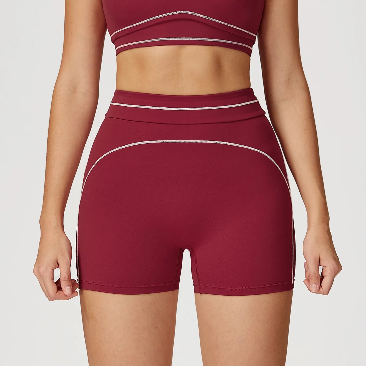Yoga Shorts Women High Waist Workout Shorts Fitness Yoga Lift Butt Fitness Ladies Yoga Gym Running Impact Short Pants Sportswear
