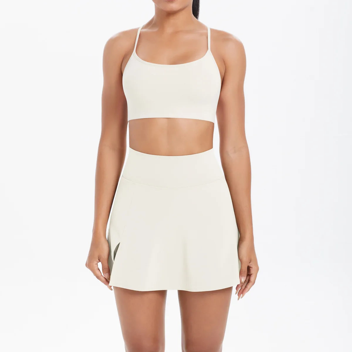 Yoga Outfits Women Tracksuit Sport Bras Shorts Workout Set Women Yoga Clothes Fitness Yoga Short Skirt Gym Set Yoga Sets