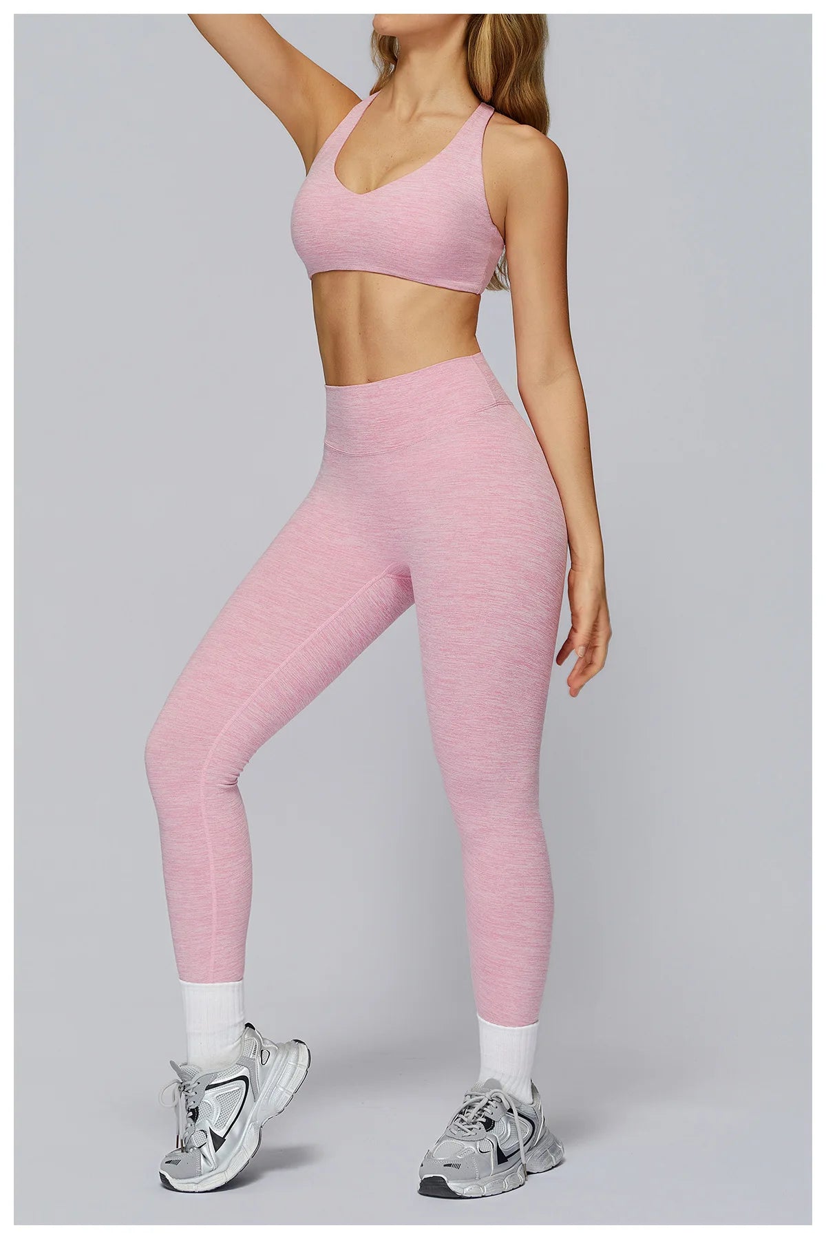 Yoga Suit 2/3PCS Sports Set Gym Set Women Tracksuit Running Workout Clothes Long Sleeve Sports Bra Athletic Wear Yoga Clothing