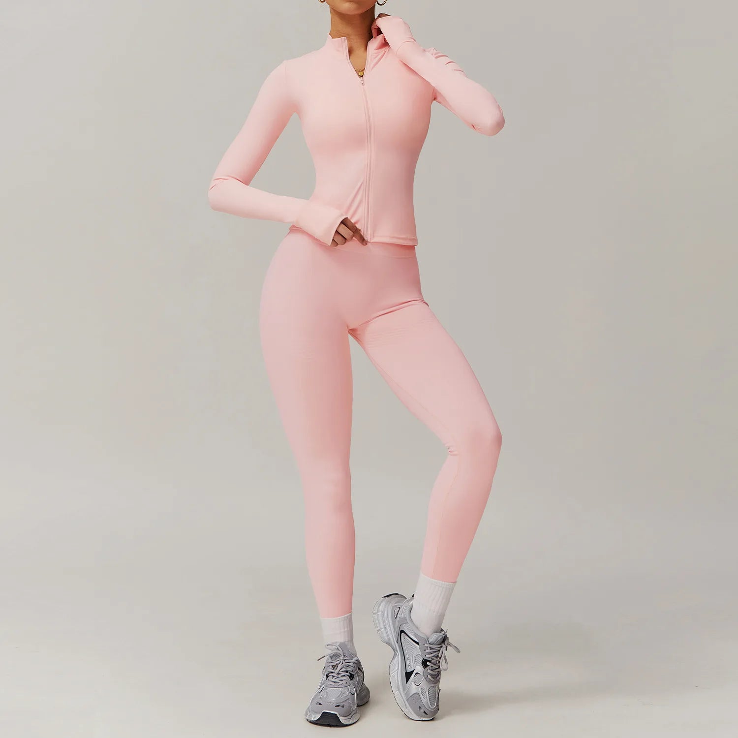 Women Yoga Suit 2PCS Sports Set Quick-Drying Gym Set Women Tracksuit Running Bra Workout Long Sleeve Sports Shirt Yoga Clothing