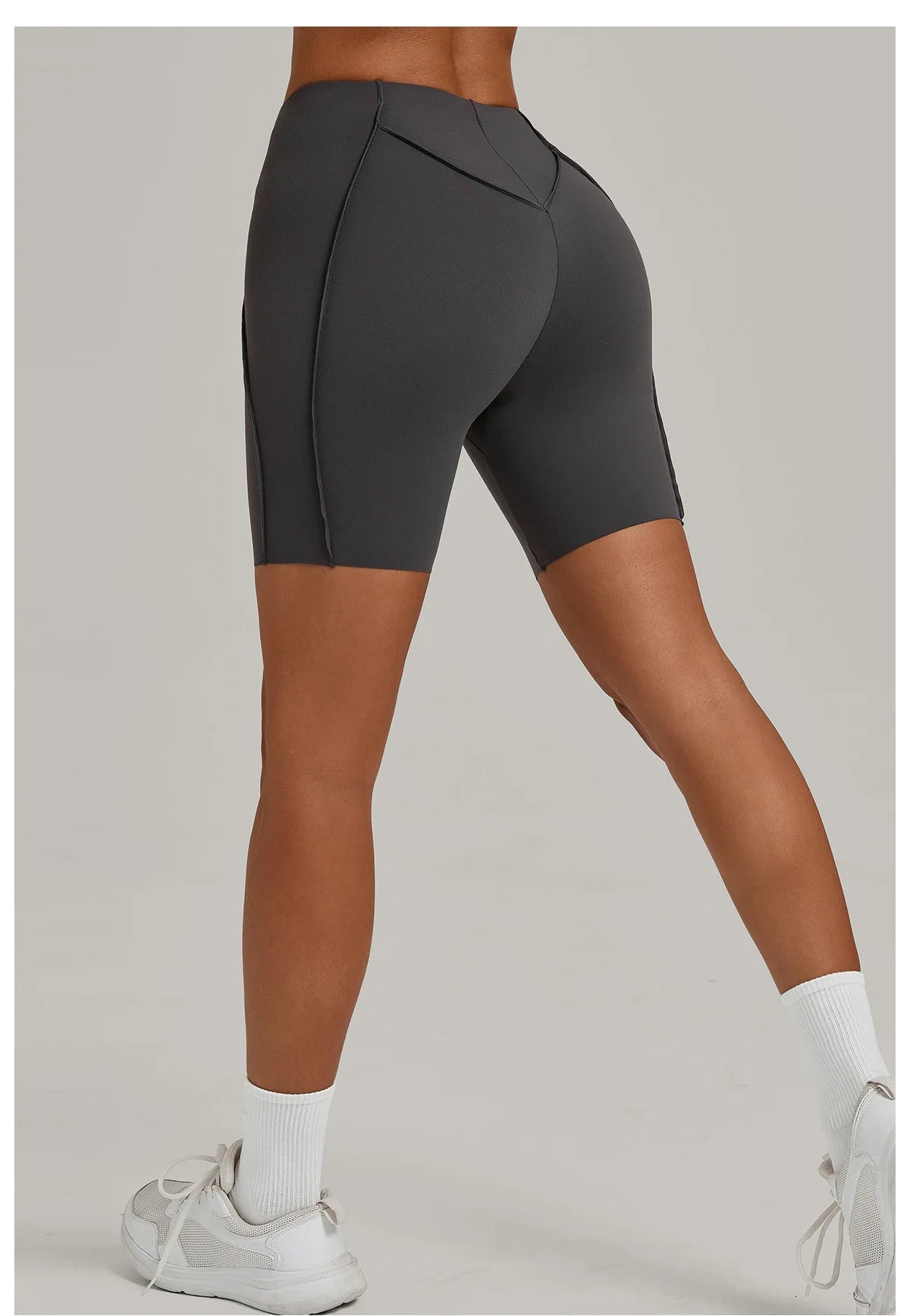 Impact Yoga Shorts High Waist Workout Fitness Lift Peach Butt Fitness Tights Gym Running Body Shaper Pants Casual Sportswear