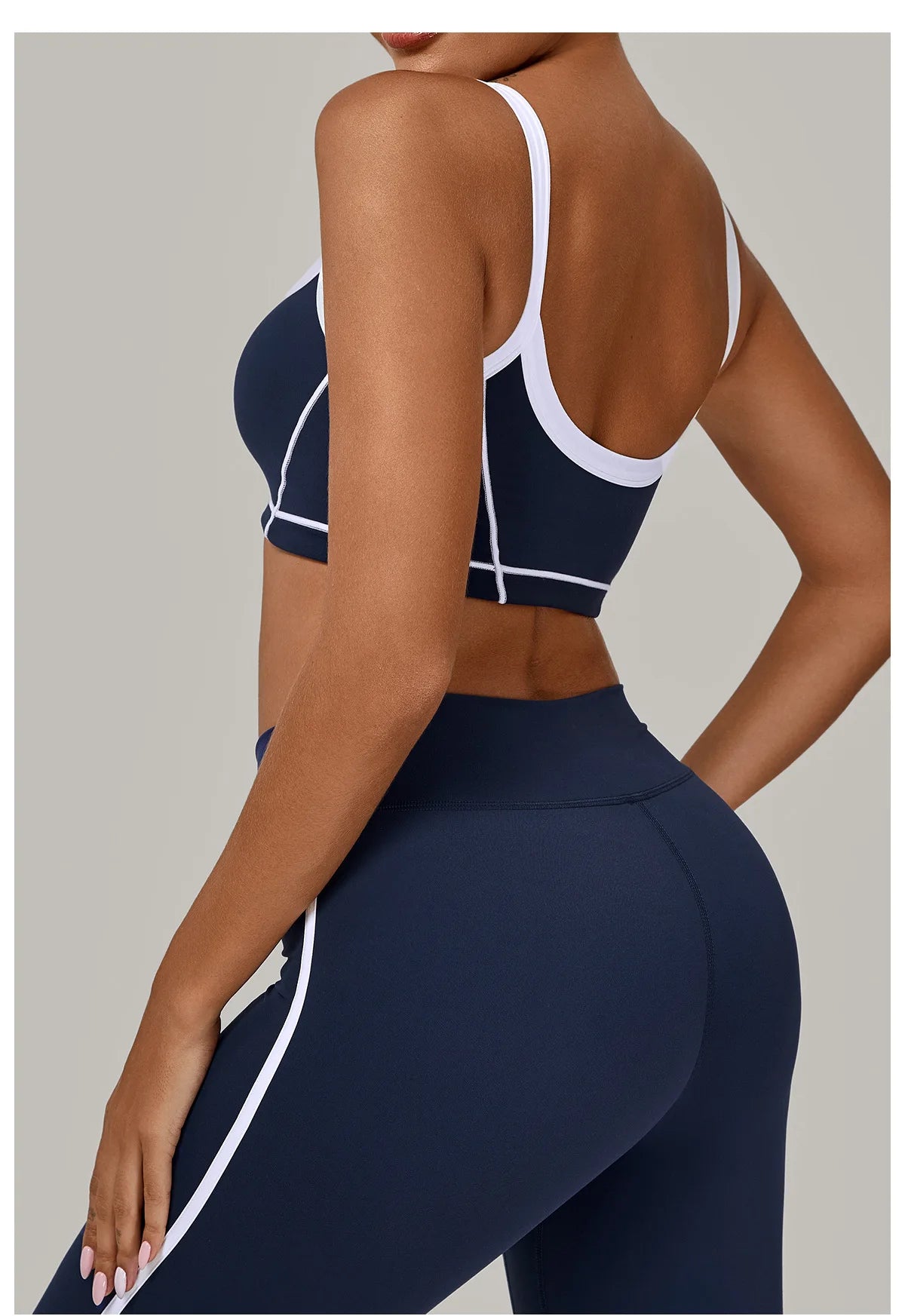 Patchwork Sports Bra Anti-Sweat Fitness Top Women Yoga Bra Shockproof Crop Top Push Up Sport Bra High Strength Gym Workout Top
