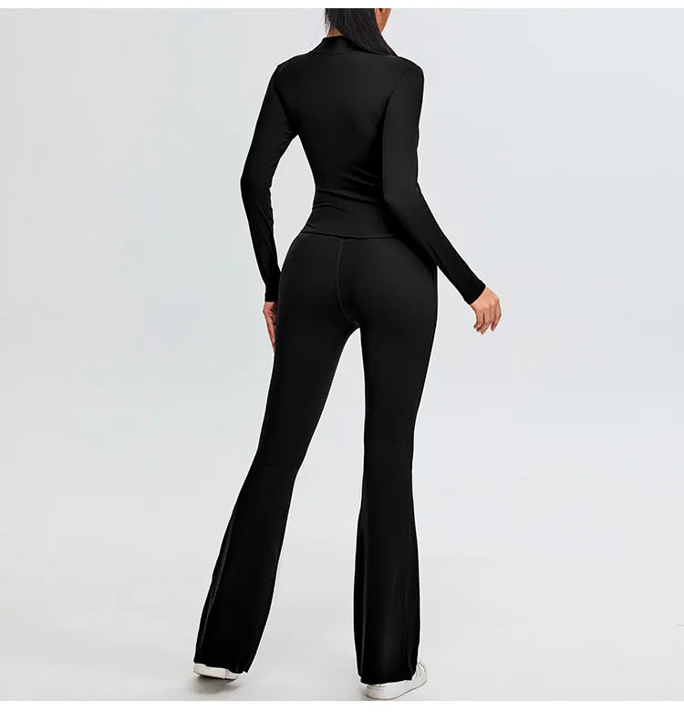 Half Zipper Yoga Long Sleeve Women Shirt Sports Jacket Fitness Gym Top Activewear Running Coats Sports Workout Clothes Woman Top