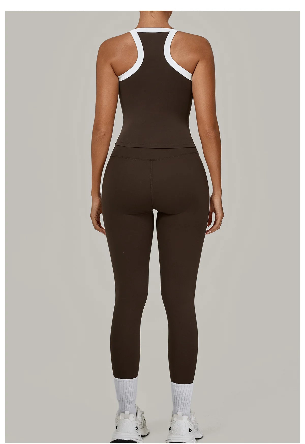 2 Pieces Yoga Set Women's Tracksuit Workout Clothes Sportswear Gym Clothing High Waist Leggings Fitness Bra Push Up Sports Suits